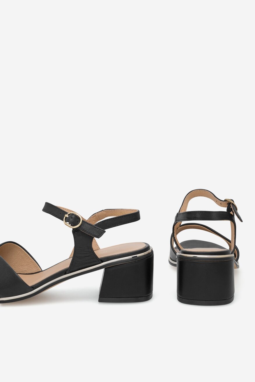 
                Lasocki - Sandały skórzane - 5905588543145