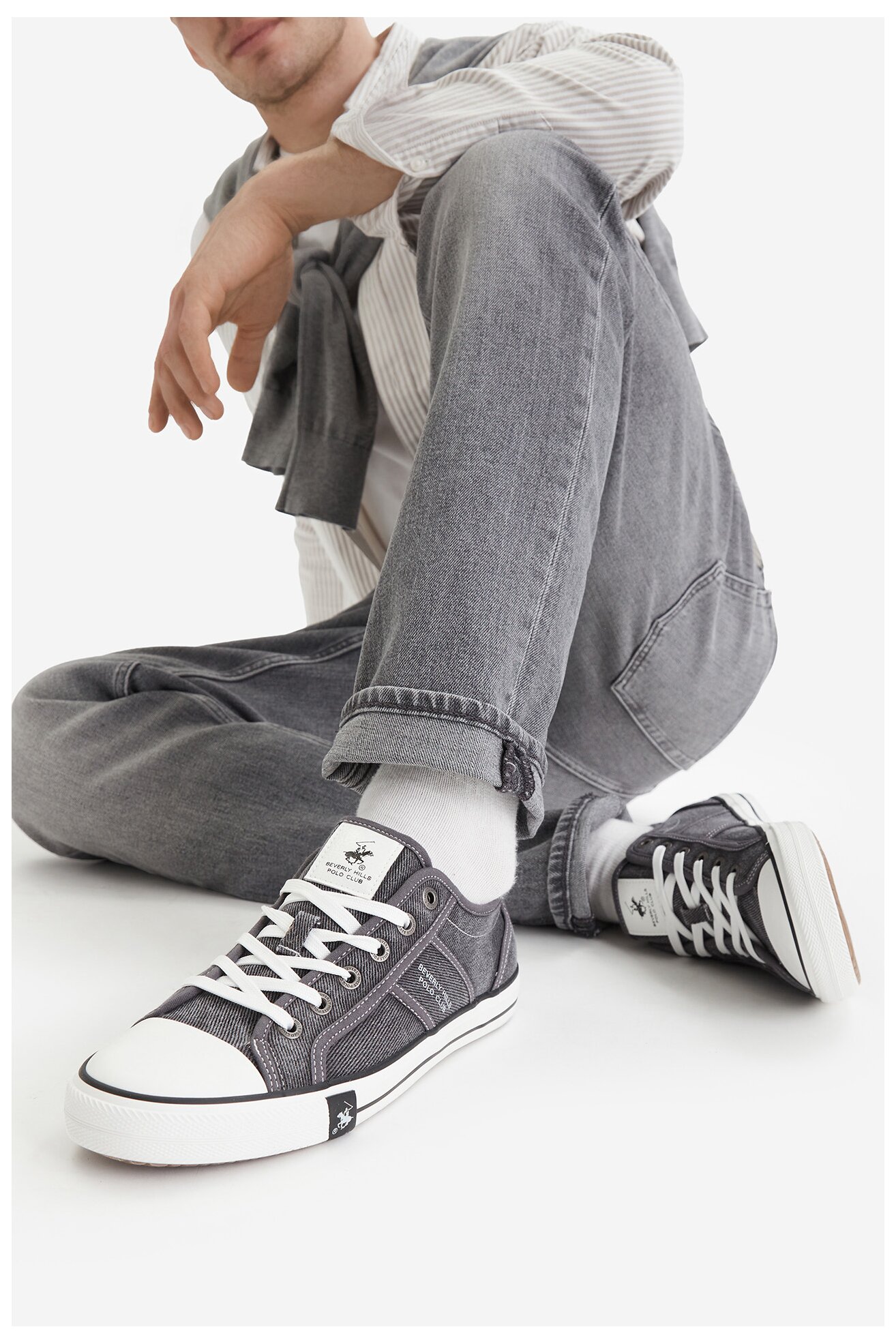 Trampki Beverly Hills Polo Club CEO-HACKNEY-01 Czarny