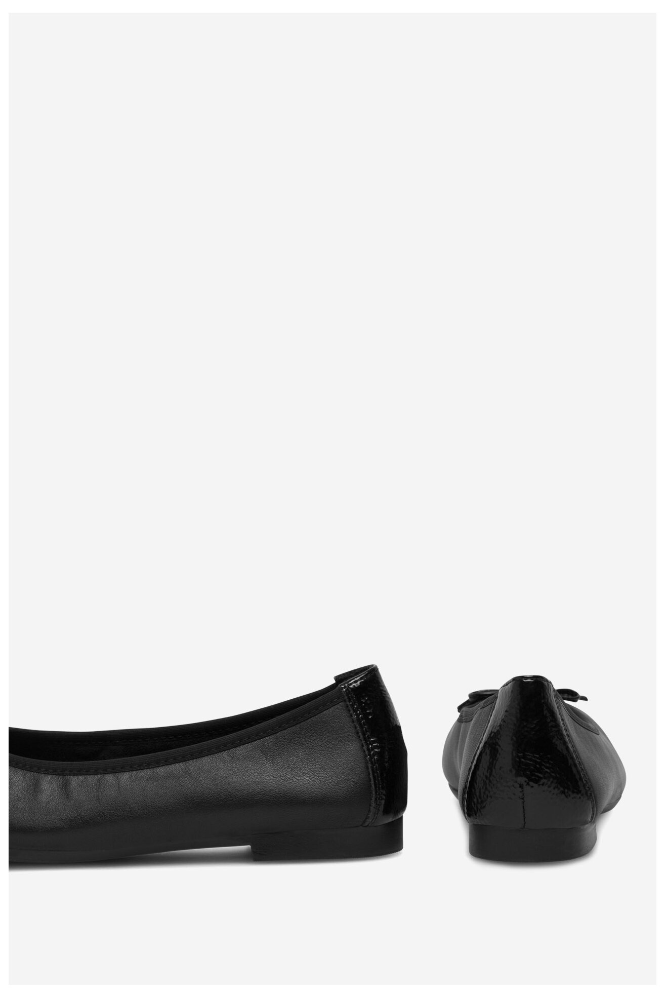 Baleriny Remonte D0K04-00 Czarny