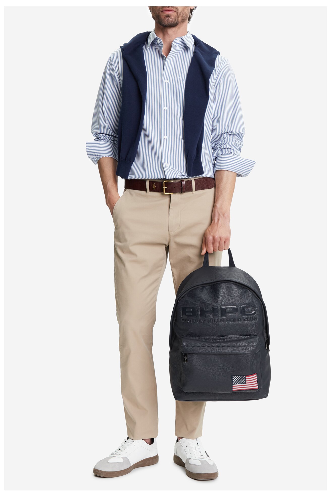 Рюкзак Beverly Hills Polo Club BHPC-H-001-08 ТЕМНО-СИНІЙ