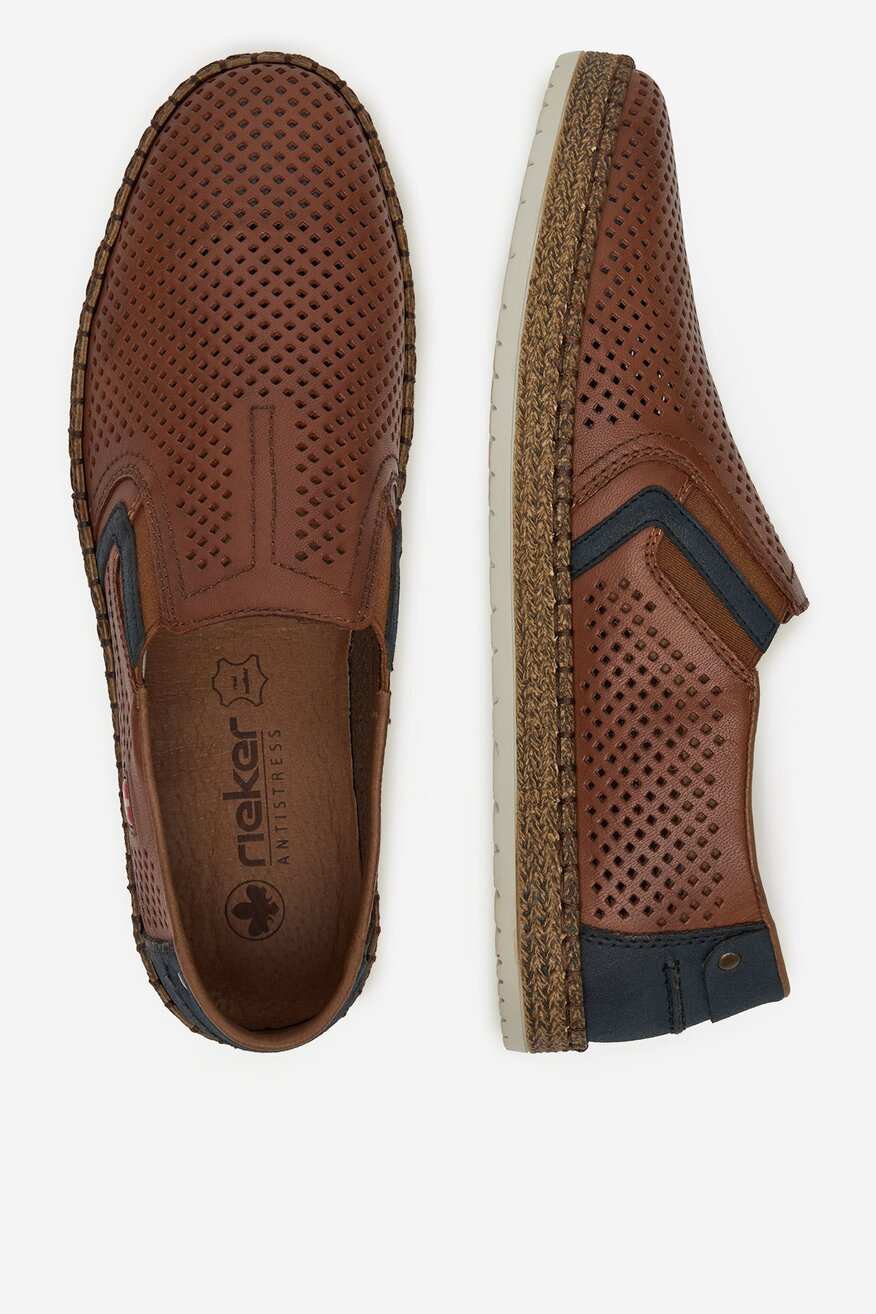 Espadrilky Rieker HNĚDÁ - 2230078389594