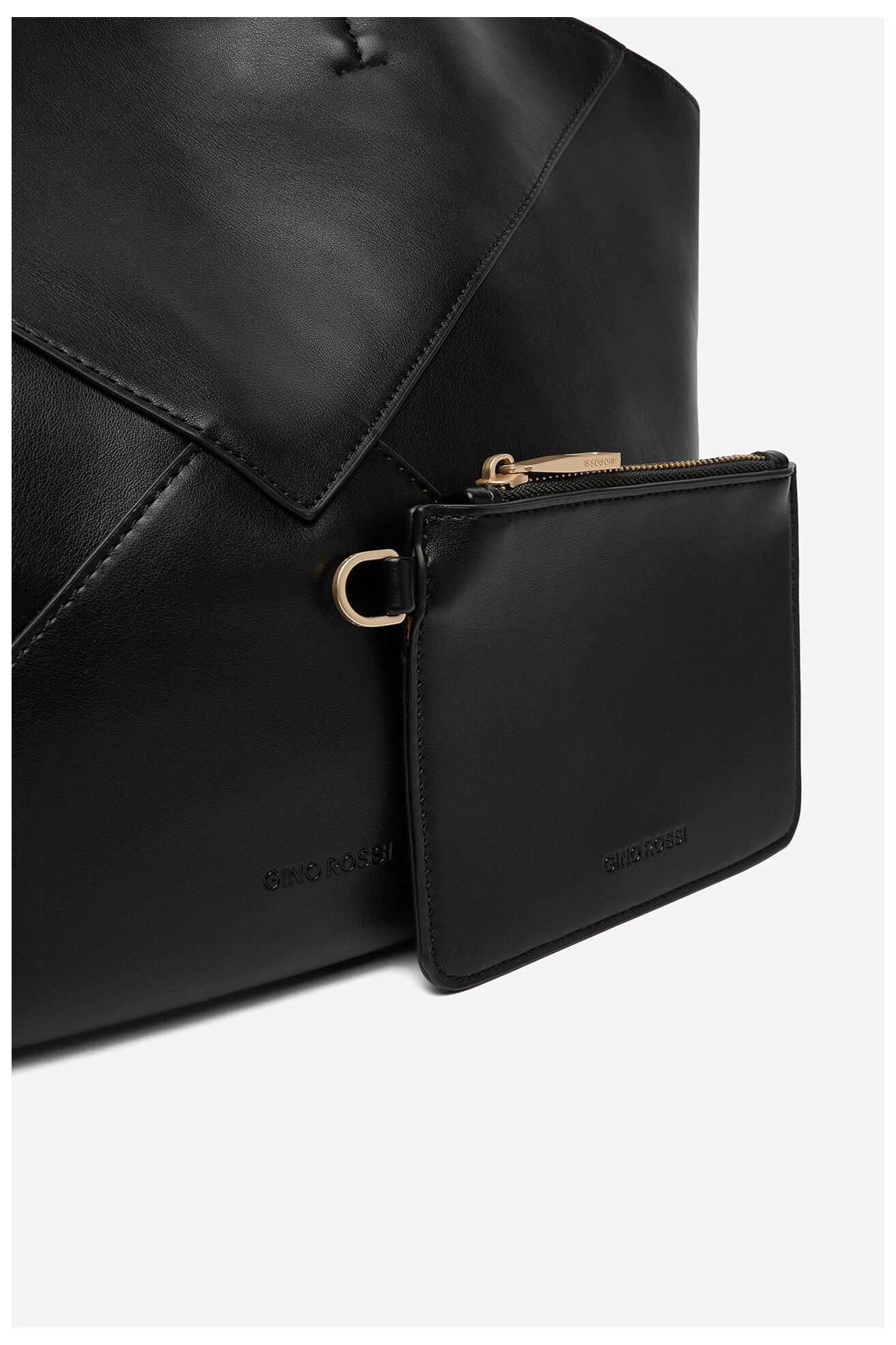 Сумка З Ремінцем Gino Rossi C-LDA7826 ЧОРНИЙ