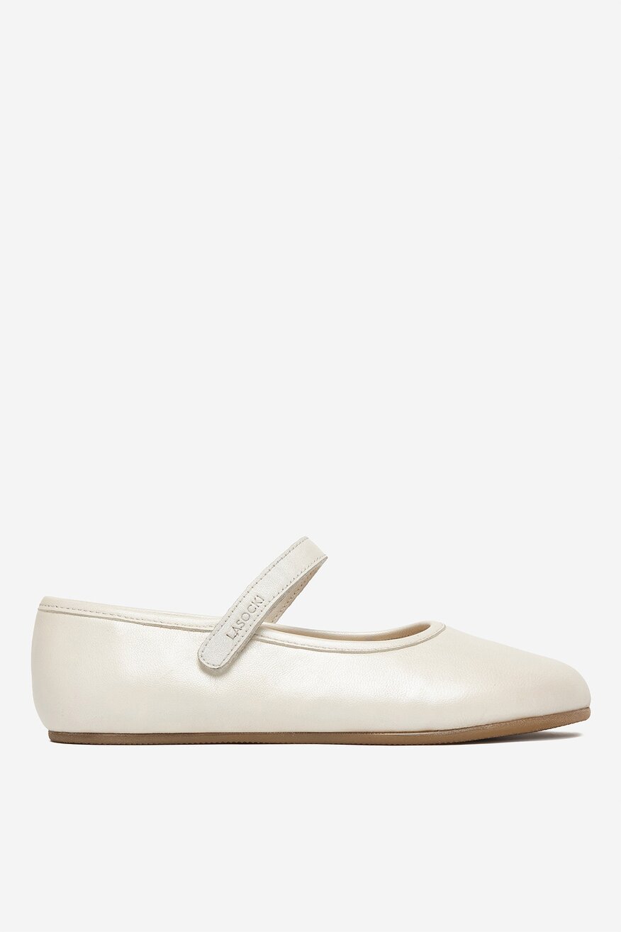 
                Lasocki Young - Baleriny skórzane - 5906751705384