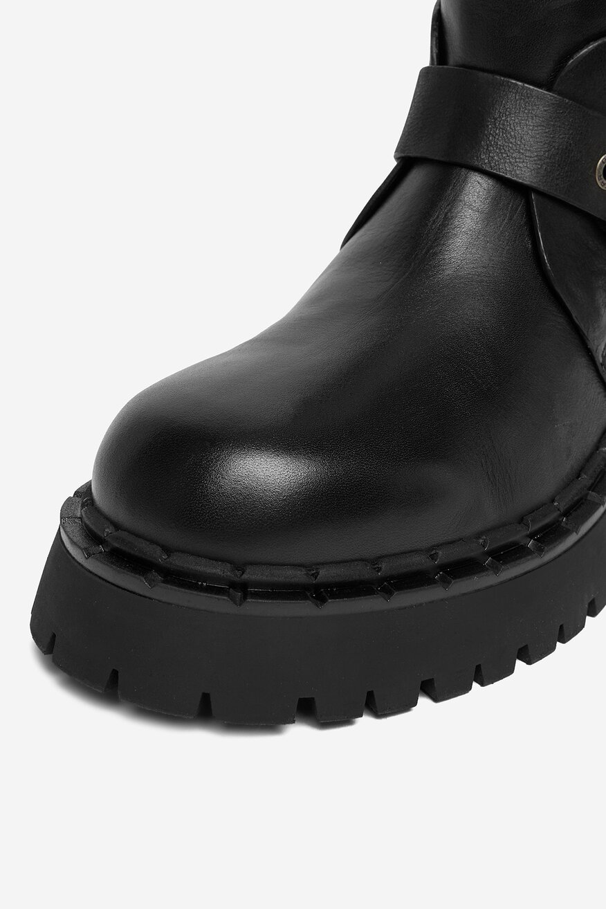 G-STAR RAW - Botki skórzane - 5906751451694