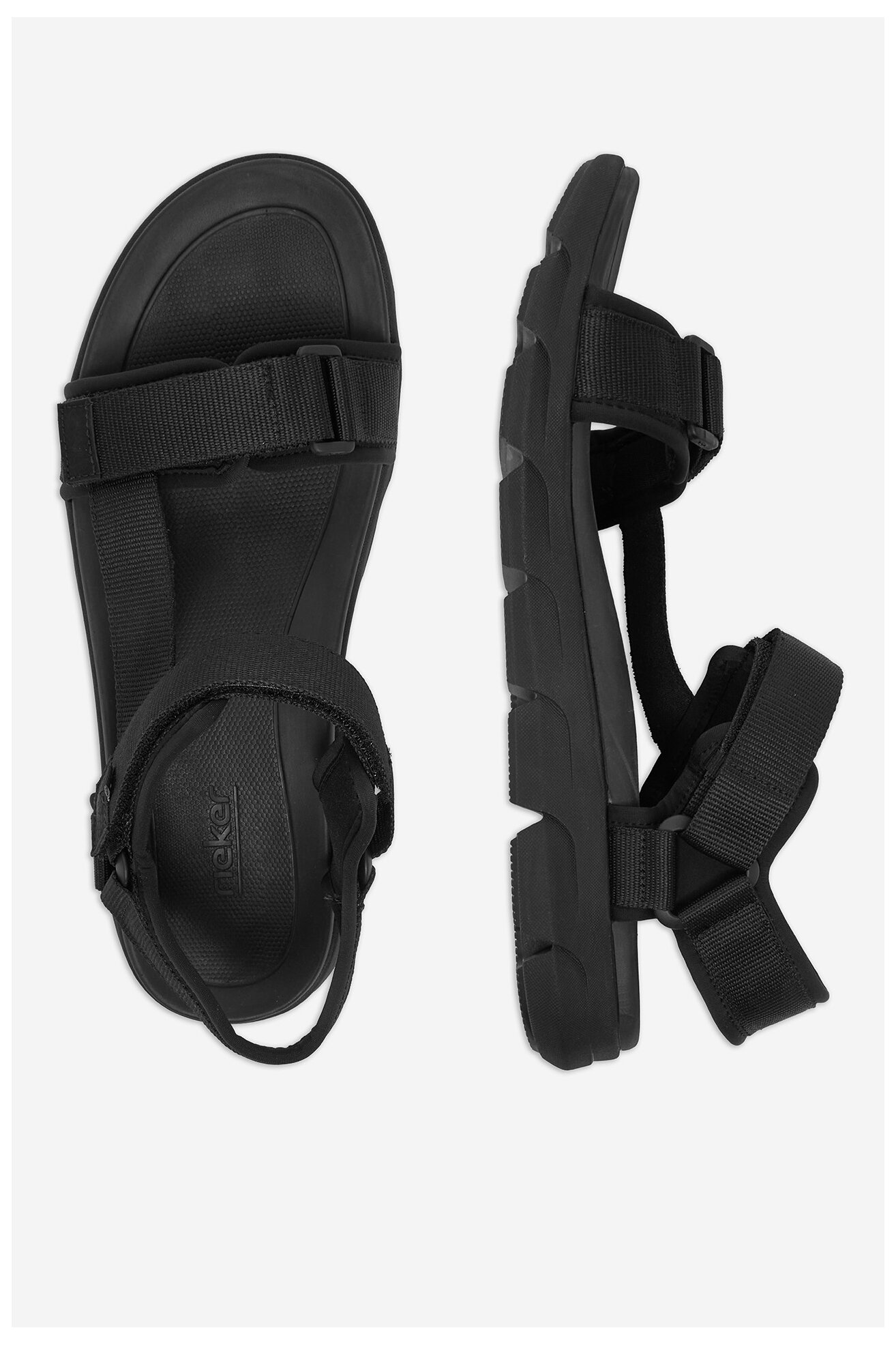 Sandały Rieker 20850-00 Czarny