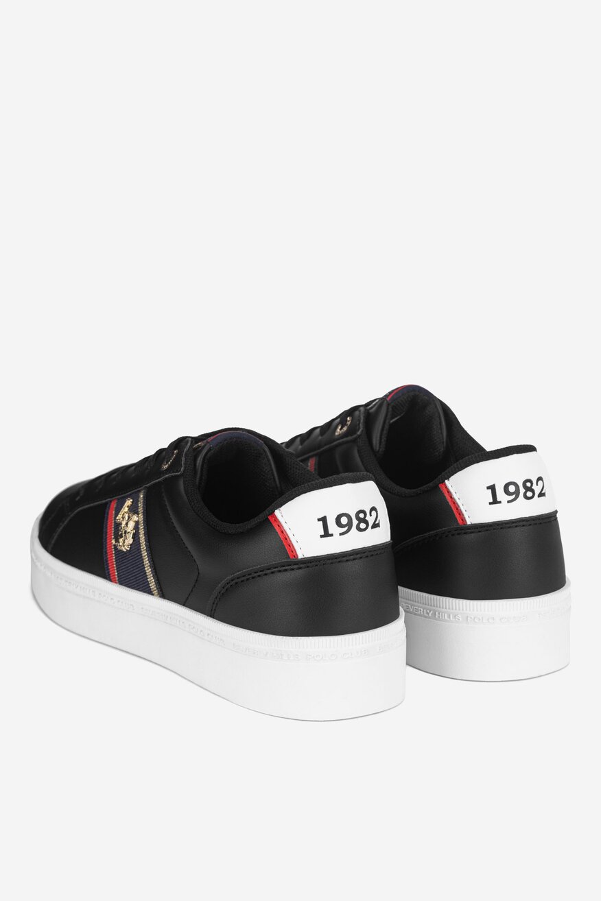 Pantofi pânză Beverly Hills Polo Club NEGRU - 5905588755630