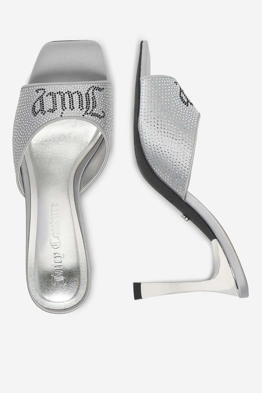 
                Шльопанець Juicy Couture СРІБНИЙ - 5907964041207