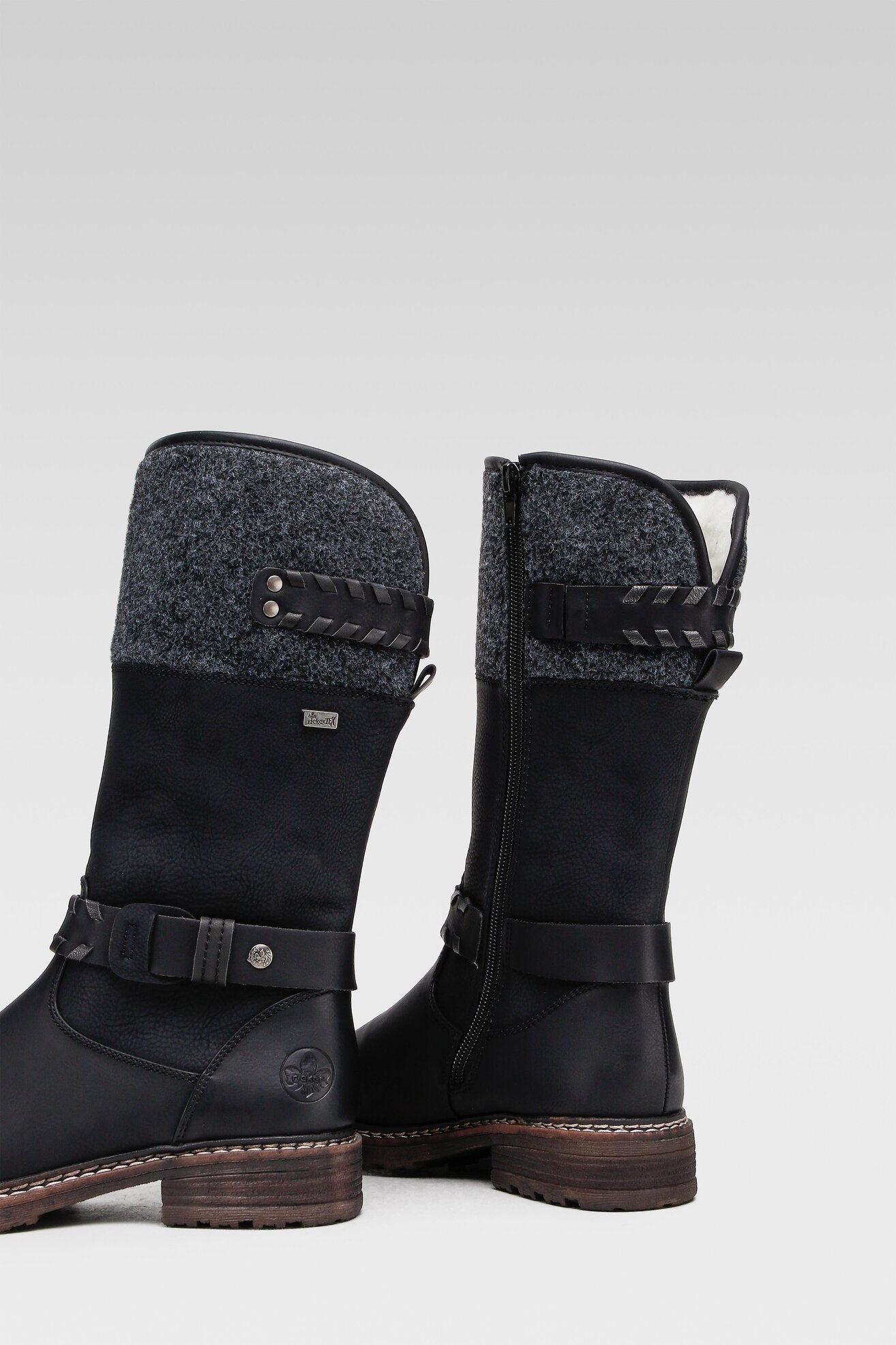 Kozaki Rieker 94779-00A Czarny