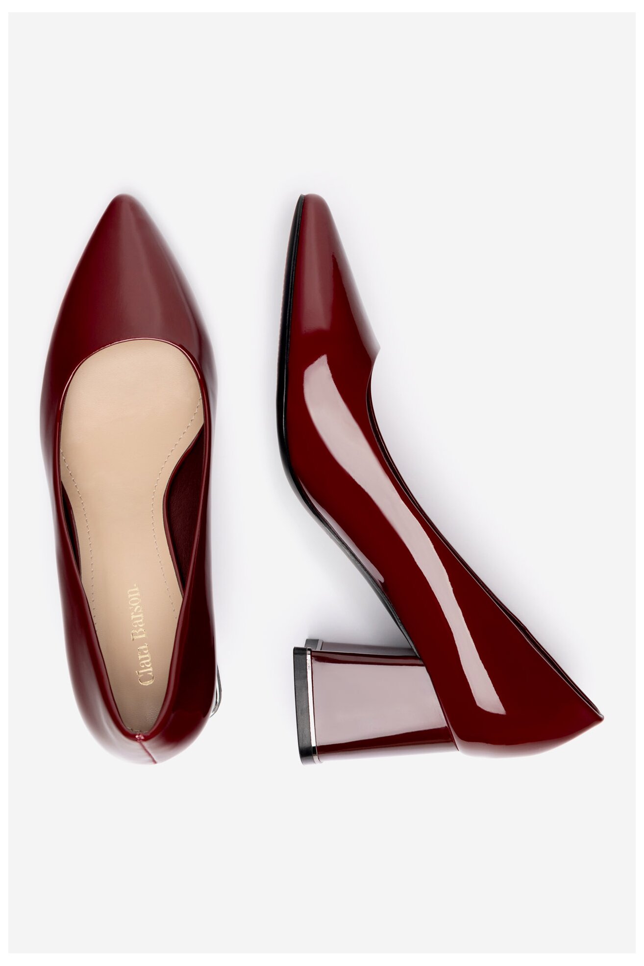 Туфлі-Човники Clara Barson WFA3047-1 БОРДОВИЙ