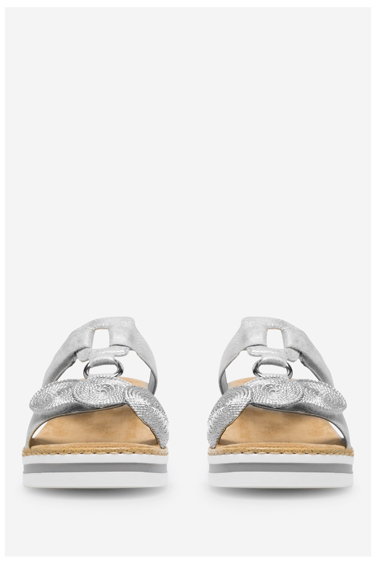 Джапанки Rieker V02K3-40 СИВ