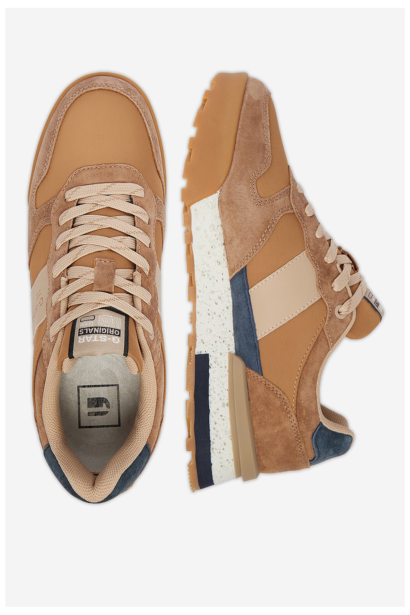 Sneakers G-STAR RAW EO-MILAN-01 Brązowy