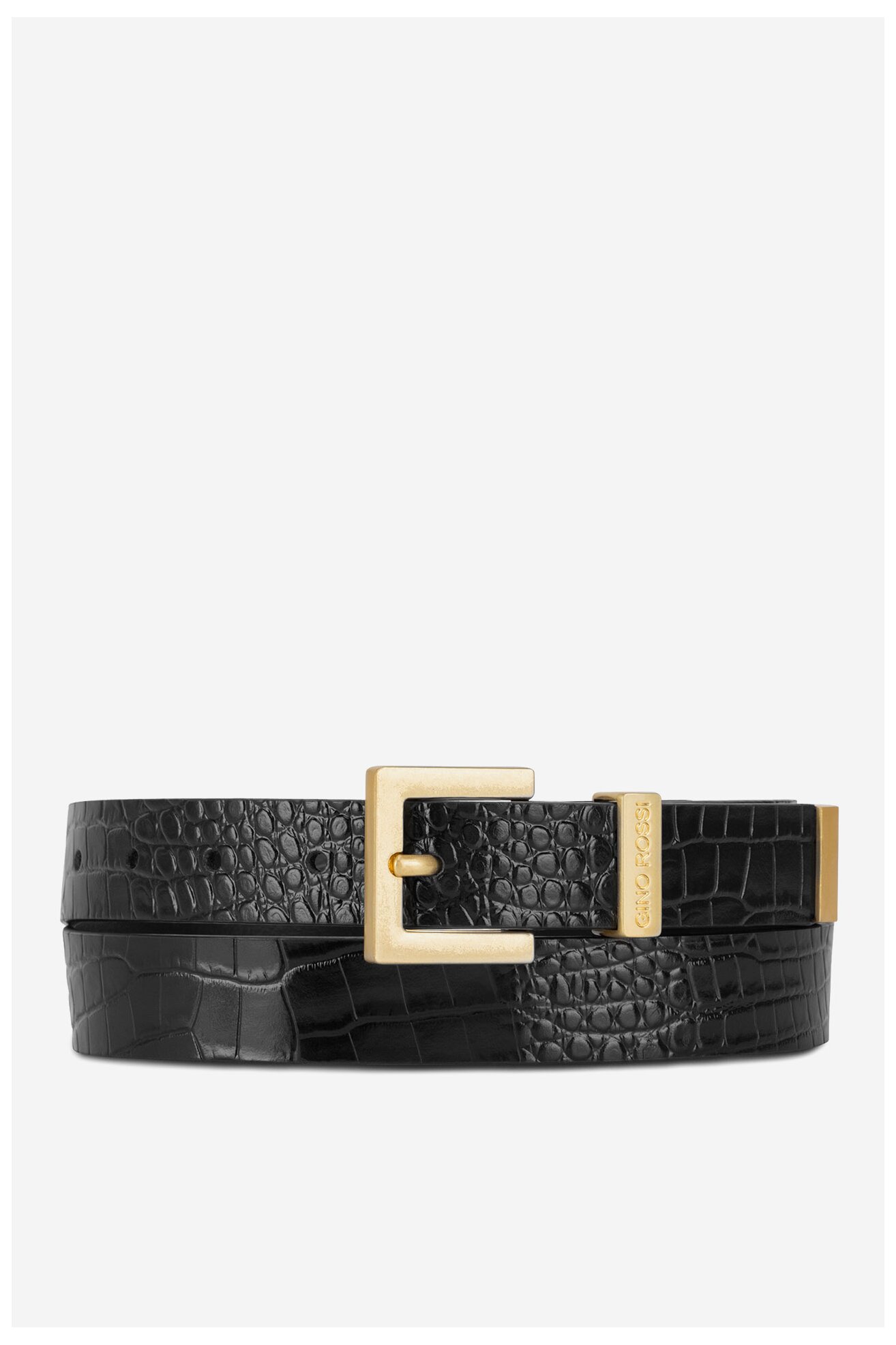 Ženski kaiš Gino Rossi BLYL24004-3 CR CRNA