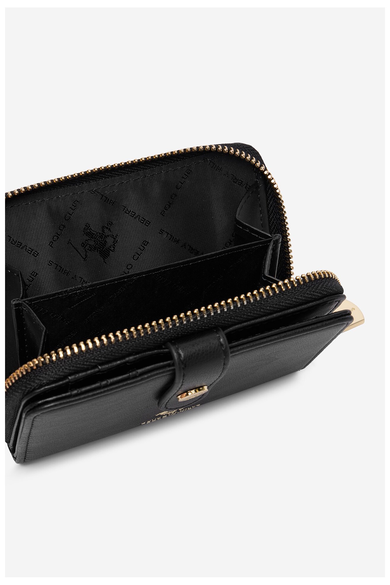 Portfel Beverly Hills Polo Club CEO-BHPC-W1-004-SS26 Czarny