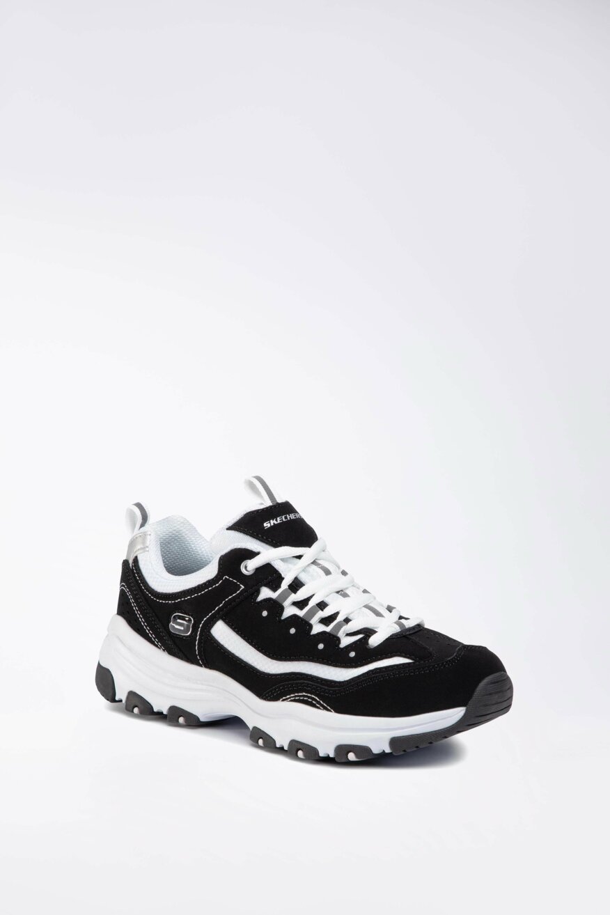 skechers 52642 bkgy