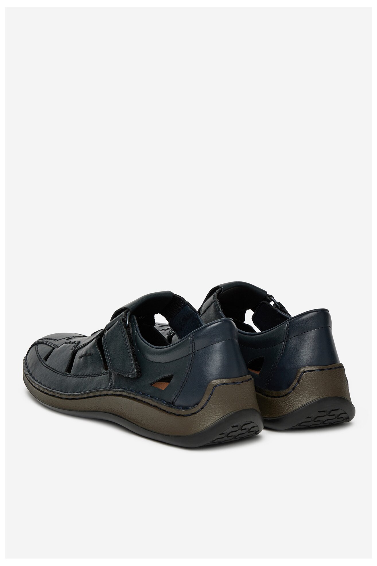 Sandały Rieker 05291-14 Granatowy