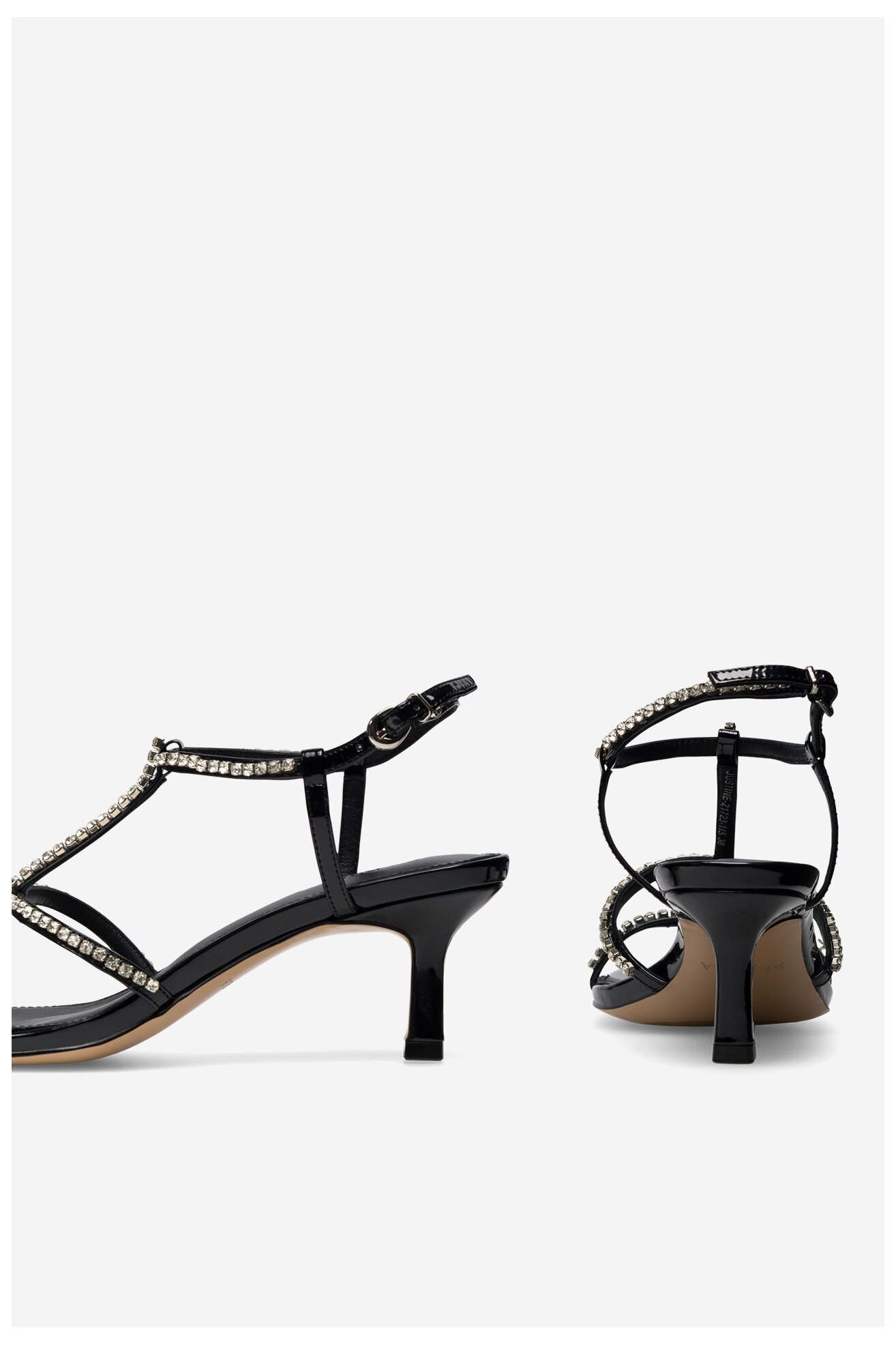 Sandały Badura JUSTINE-21723-115 Czarny