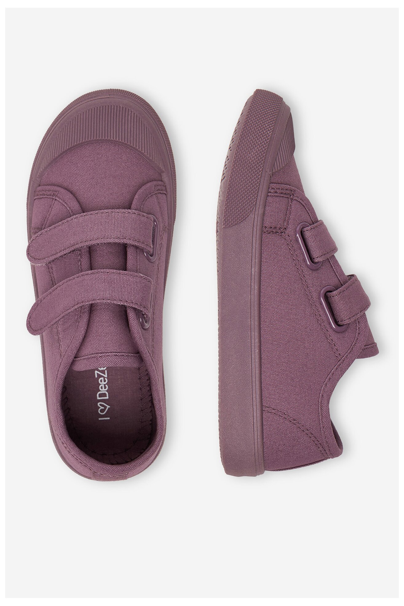 Plátěná obuv DeeZee CEO-CSS20535-03 FIALOVÁ