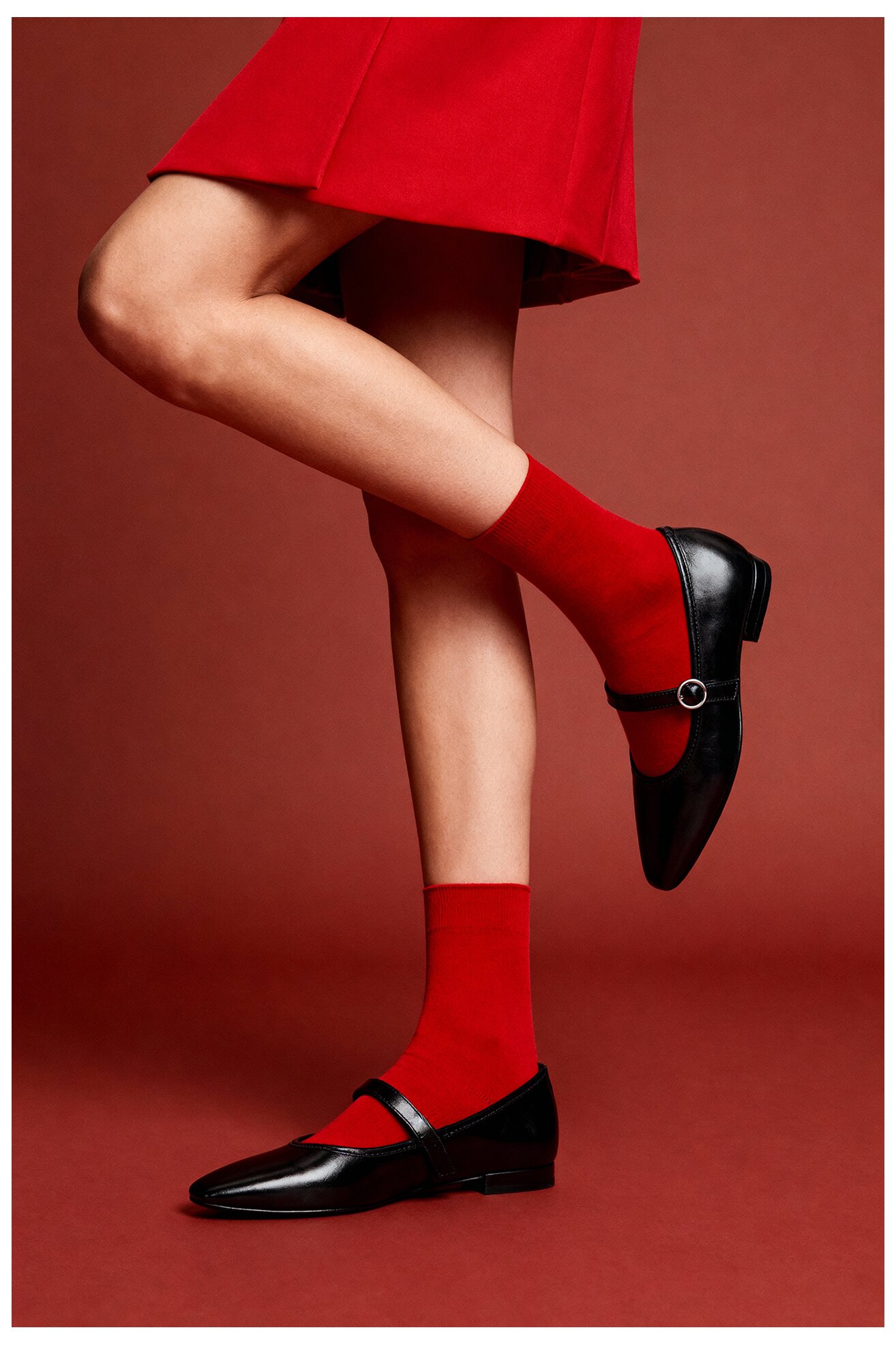 Baleriny Jenny CEO-CWBFP5-07A Czarny