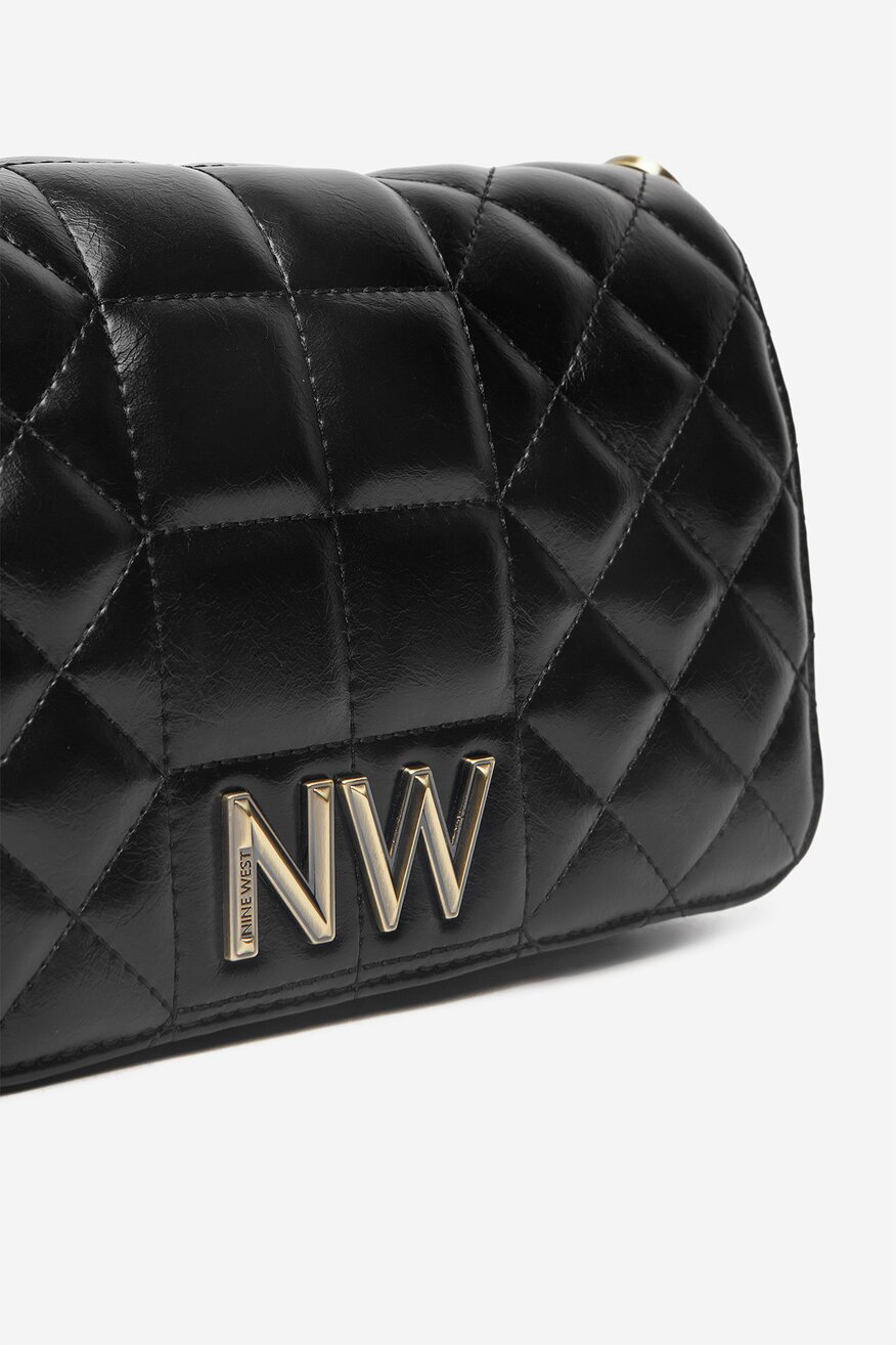 Дамска чанта NINE WEST ЧЕРЕН - 5906751396711