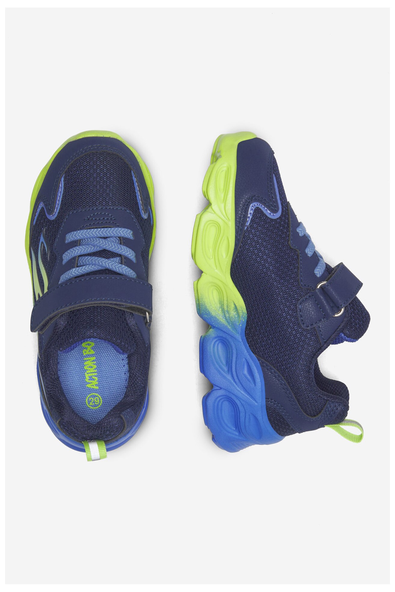 Sneakers Action Boy ML22221-B Granatowy