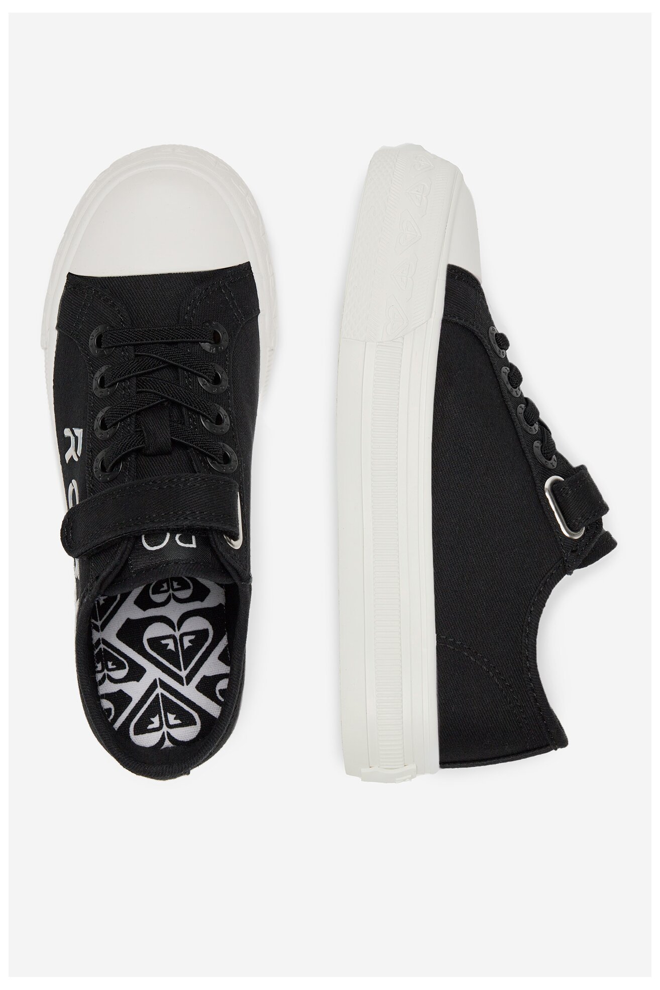 Pantofi pânză ROXY 24KC1003 NEGRU