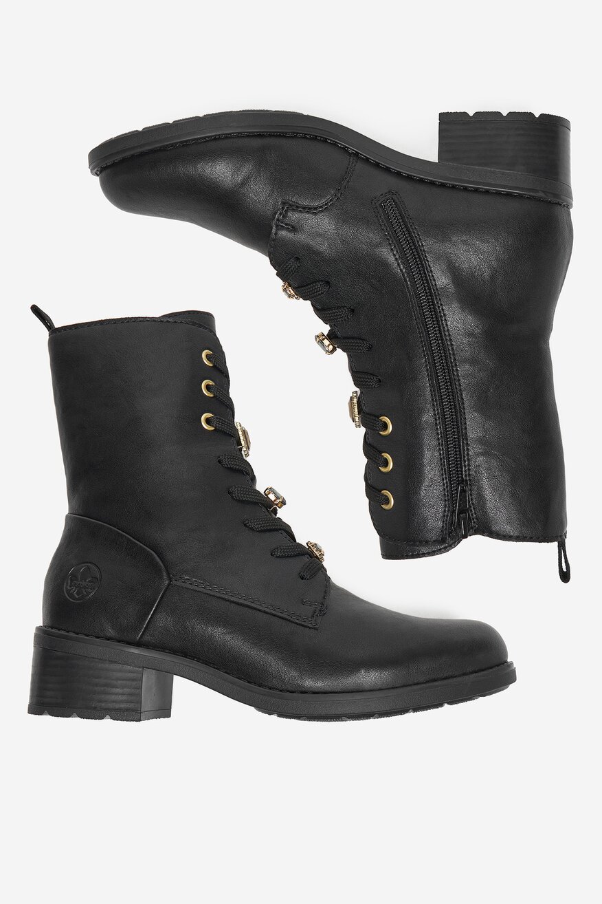 Rieker - Trzewiki ocieplane - 2230085547062