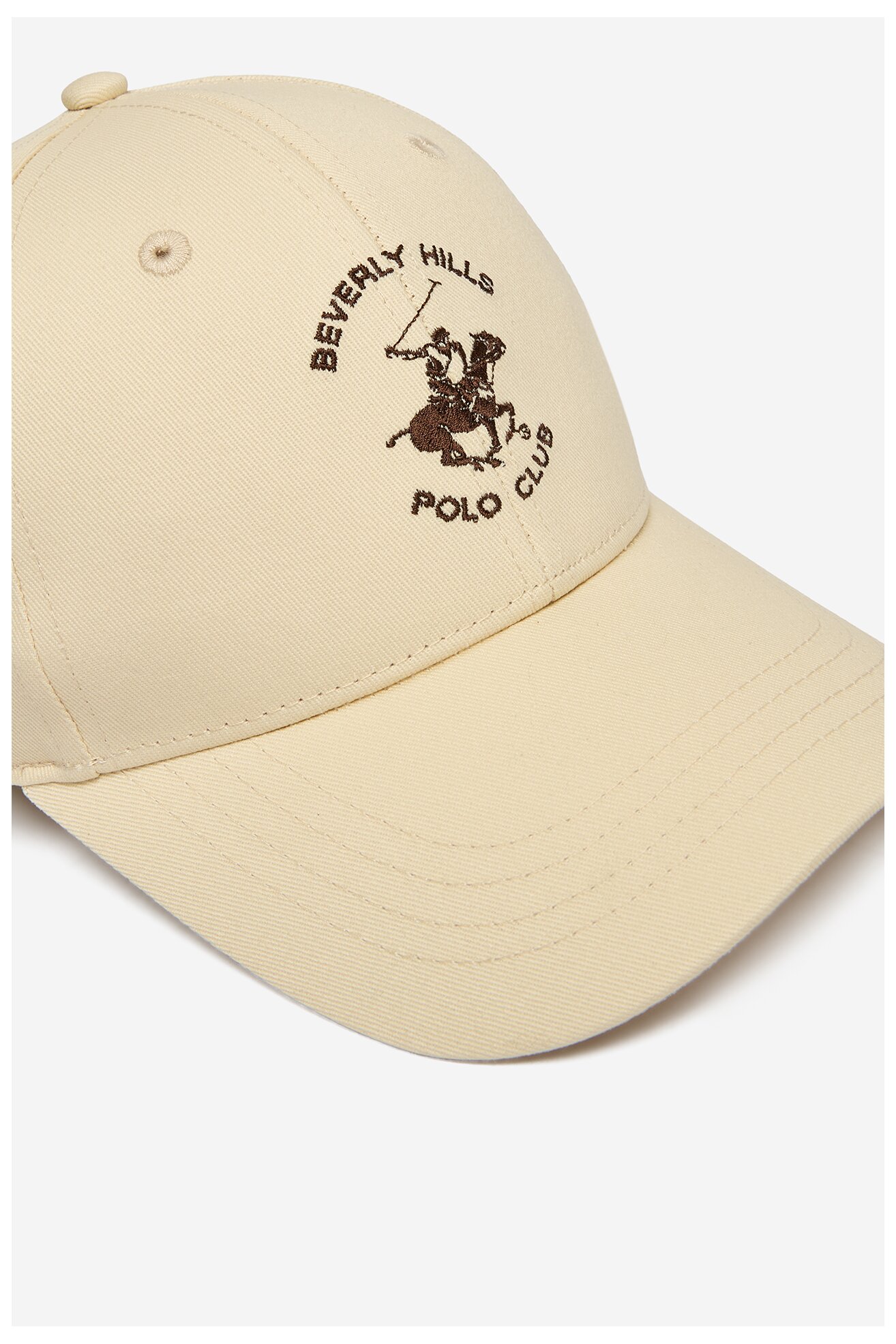 Czapka z daszkiem Beverly Hills Polo Club CWBEO-BHPC-U3-003-SS26 Beżowy