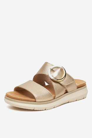 Шльопанець Remonte D2K51-90 ЗОЛОТИЙ