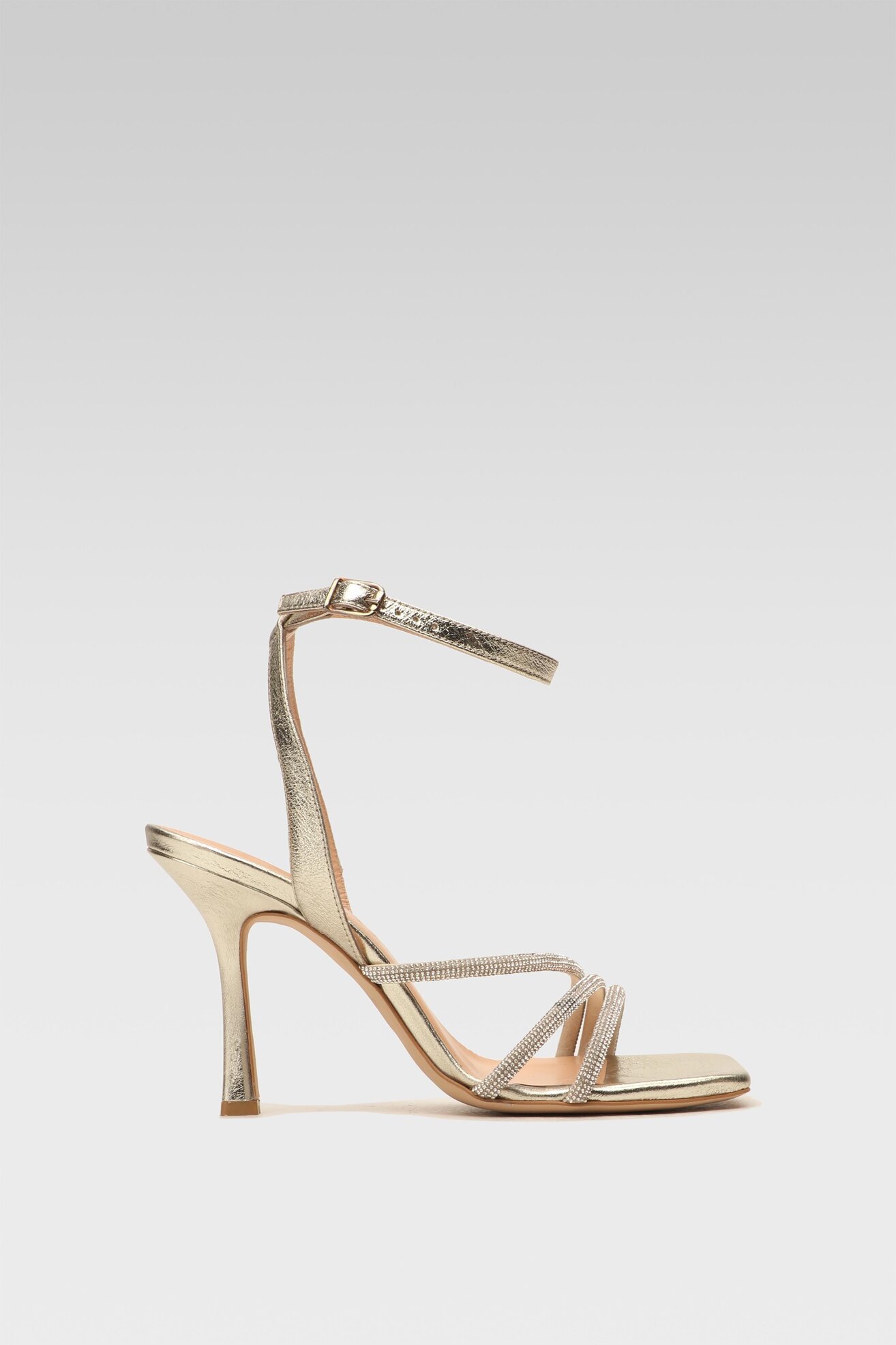 Sandały Badura 22907 Złoty