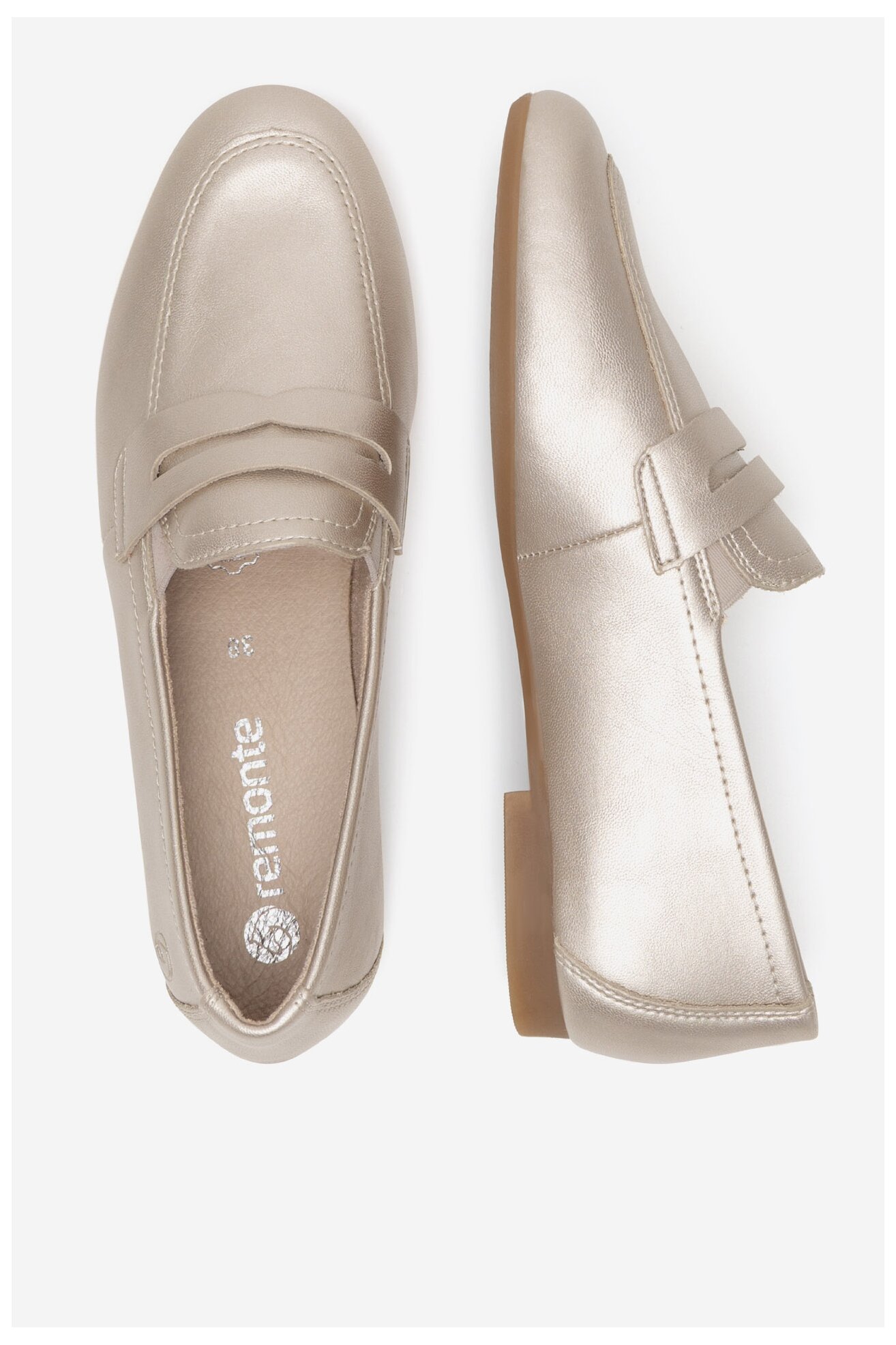 Мокасини Remonte D0K02-90 ЗЛАТИСТ