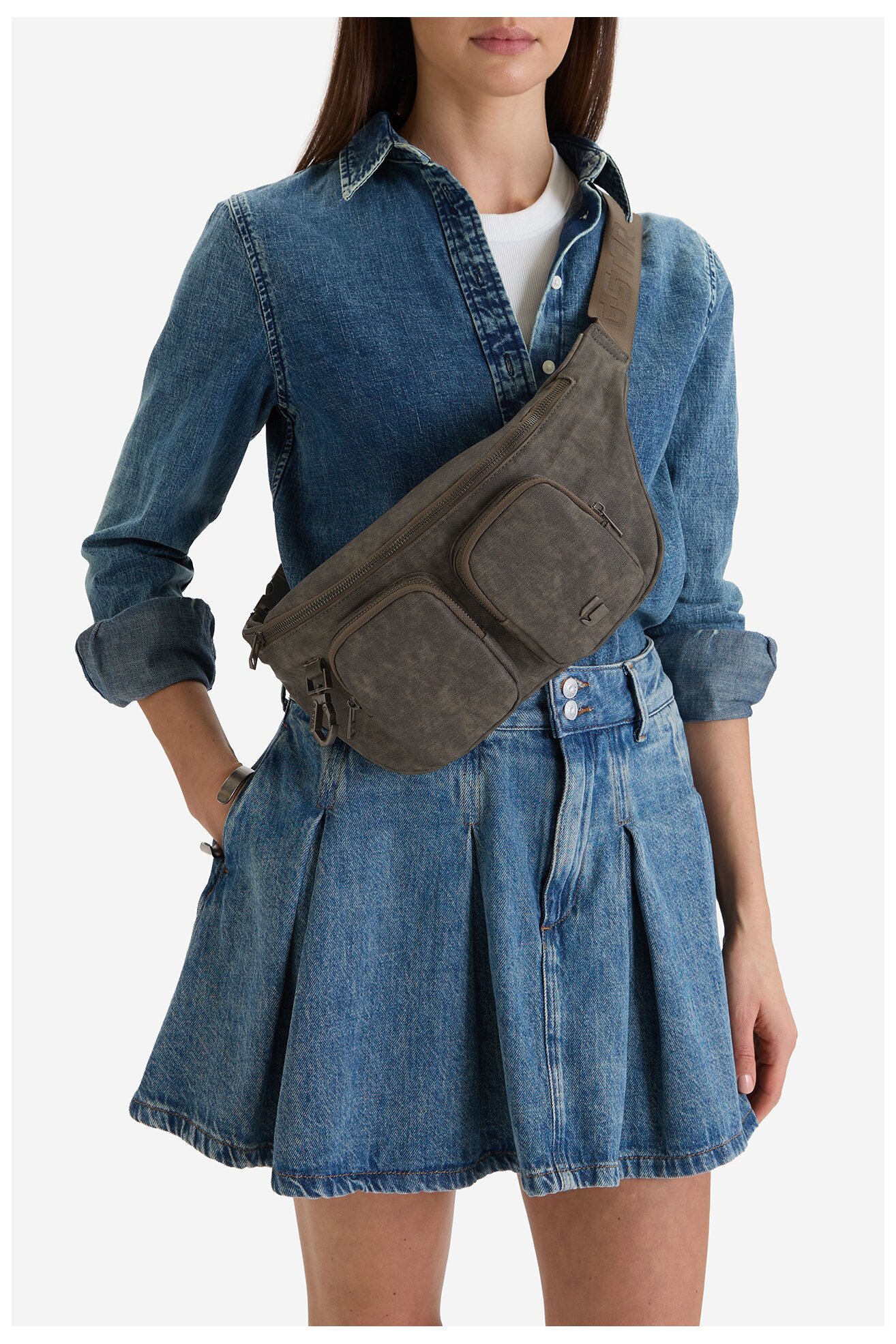 Сумка З Ремінцем G-STAR RAW EO-LDA8478 ТЕМНО-СІРИЙ