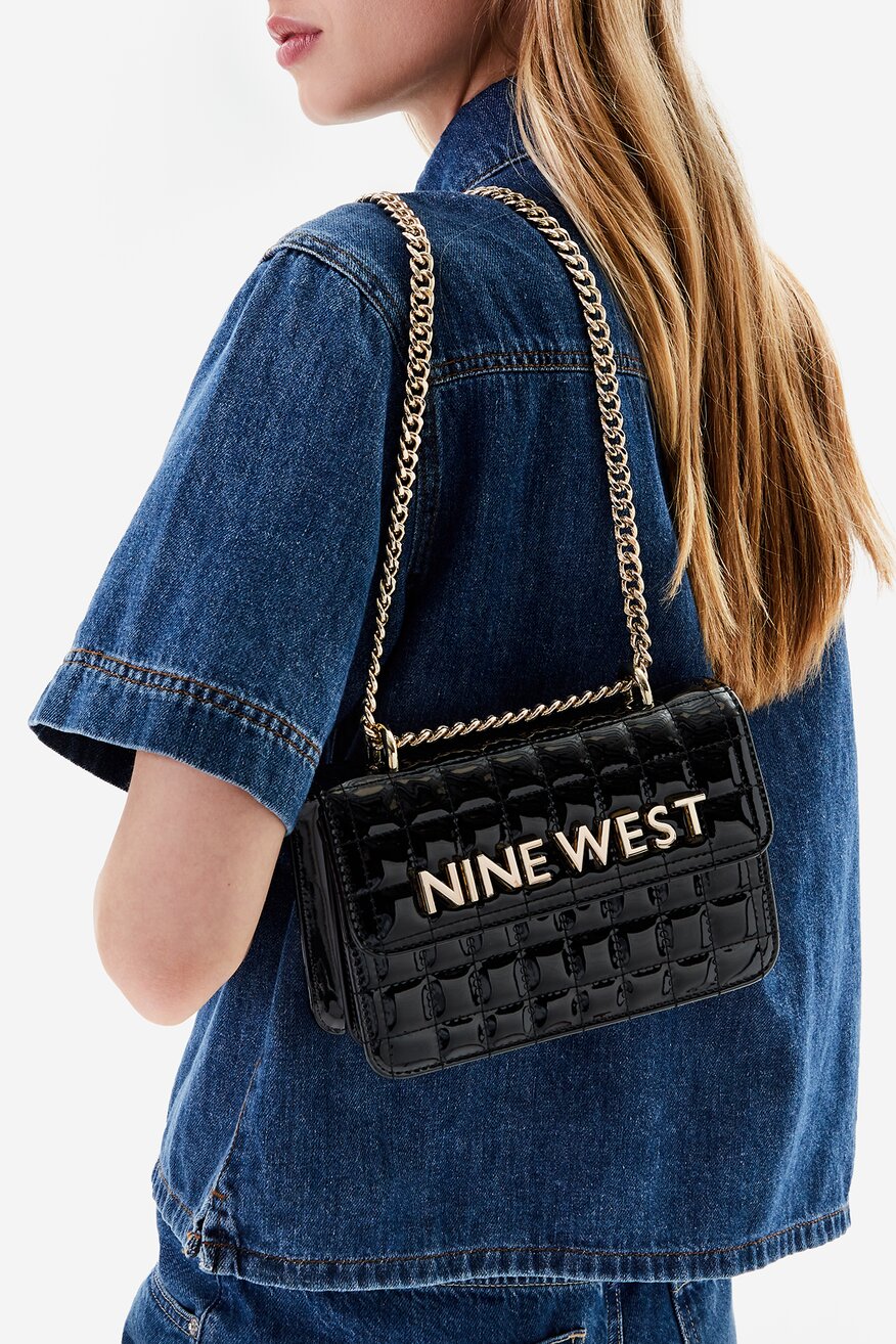 Geantă de mână NINE WEST NEGRU - 5906751261477