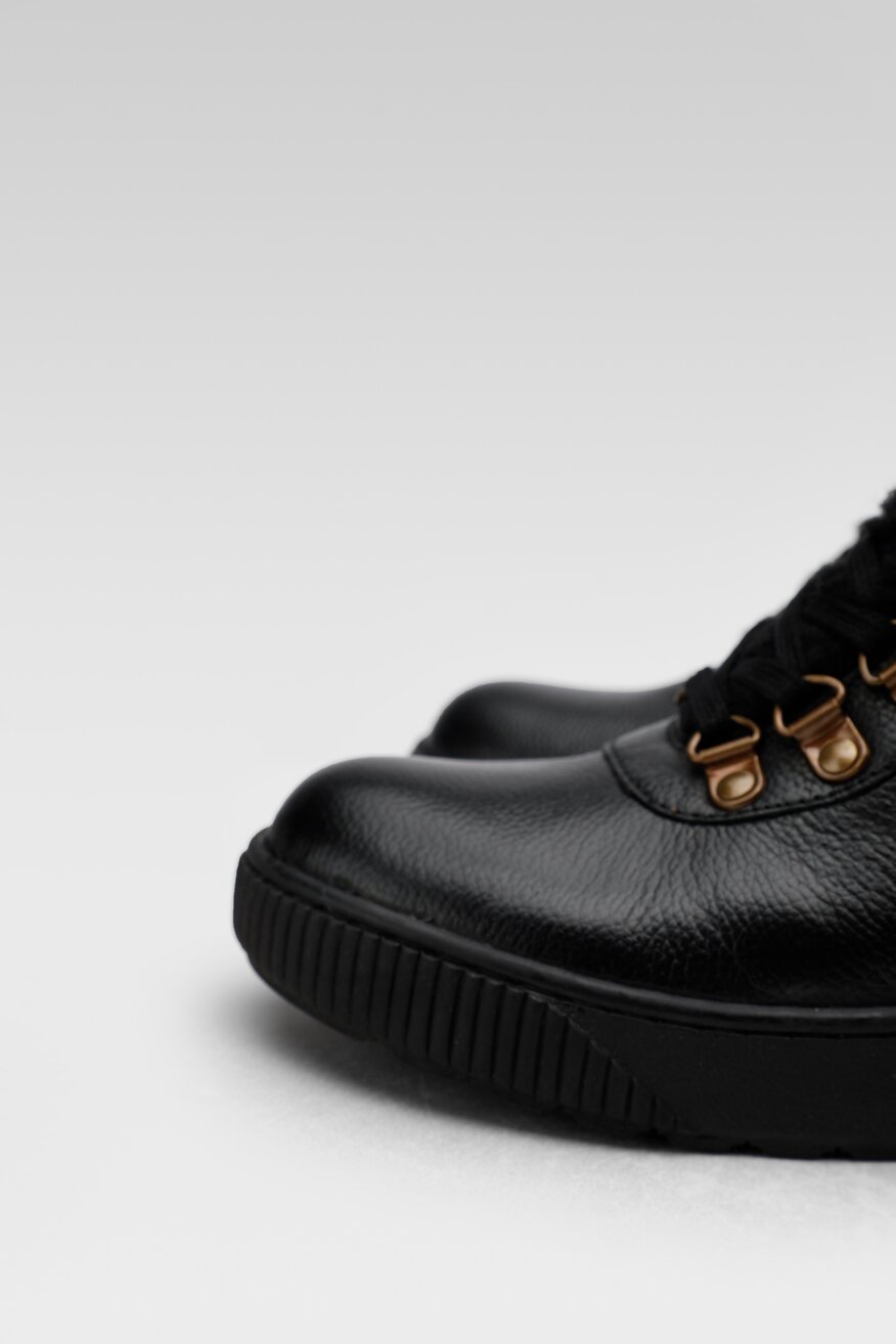 
                Go Soft - Trzewiki skórzane ocieplane - 5904862278667