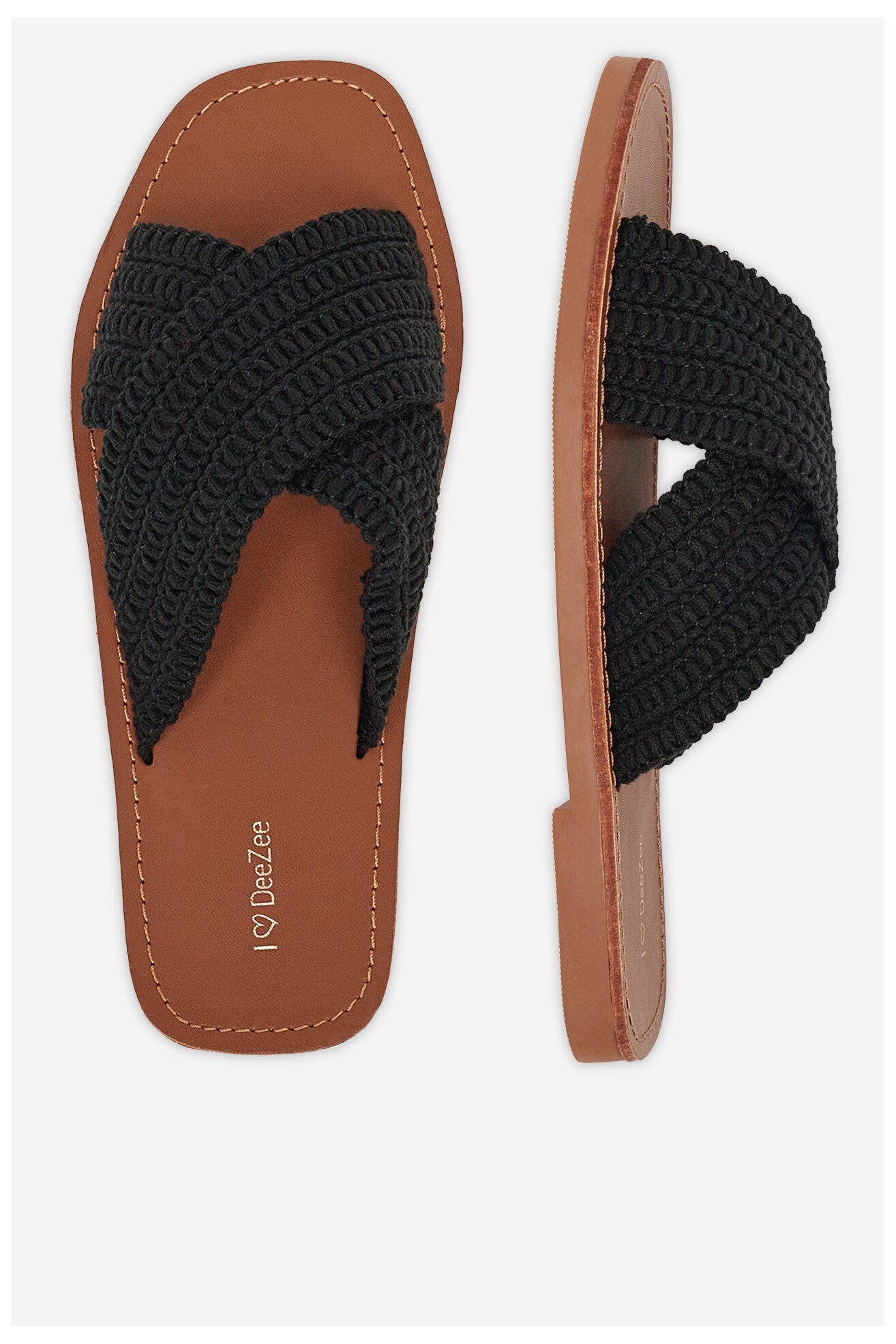 Шльопанець DeeZee E4736-1 ЧОРНИЙ