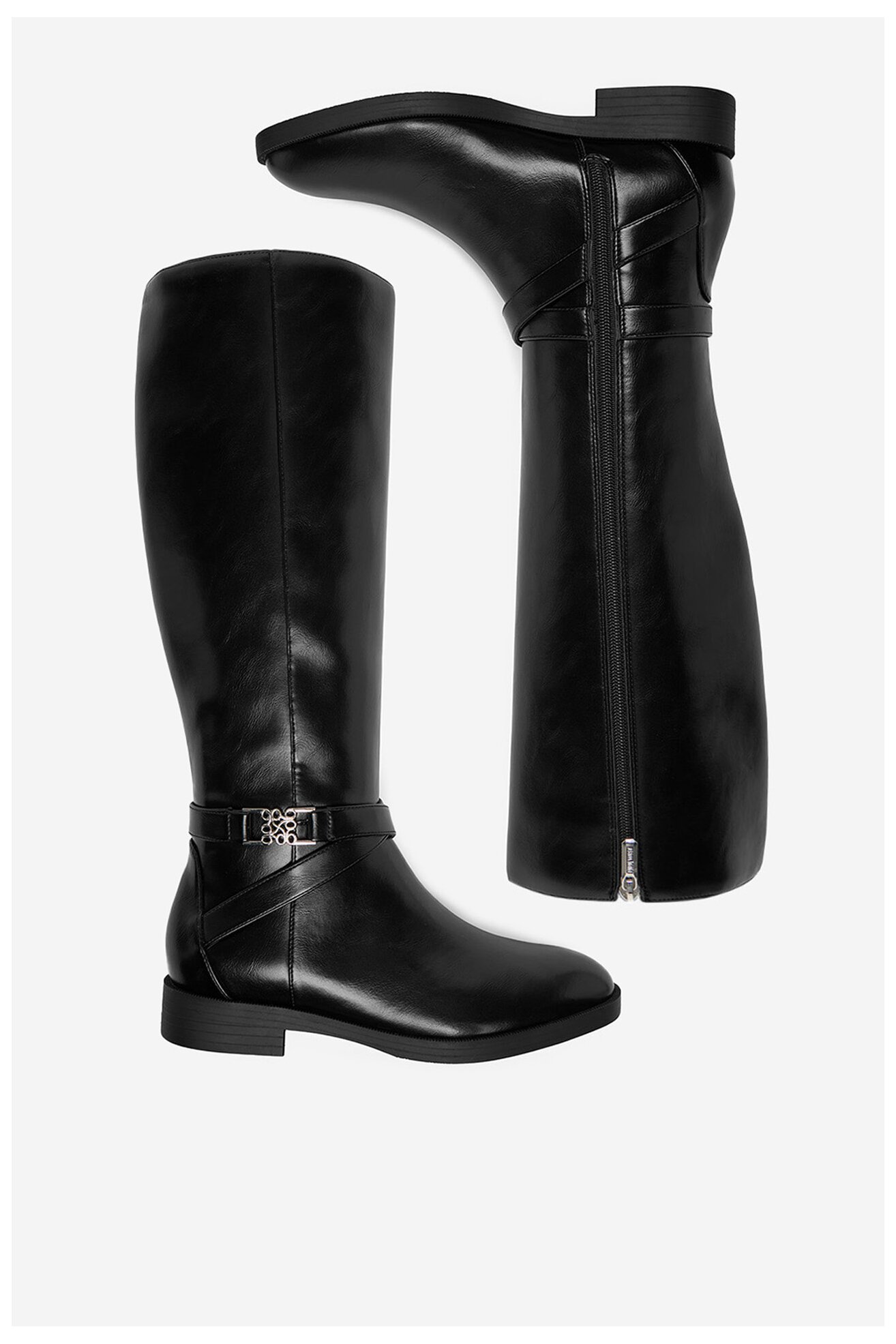 Kozaki NINE WEST CEO-NAJAT-01 Czarny