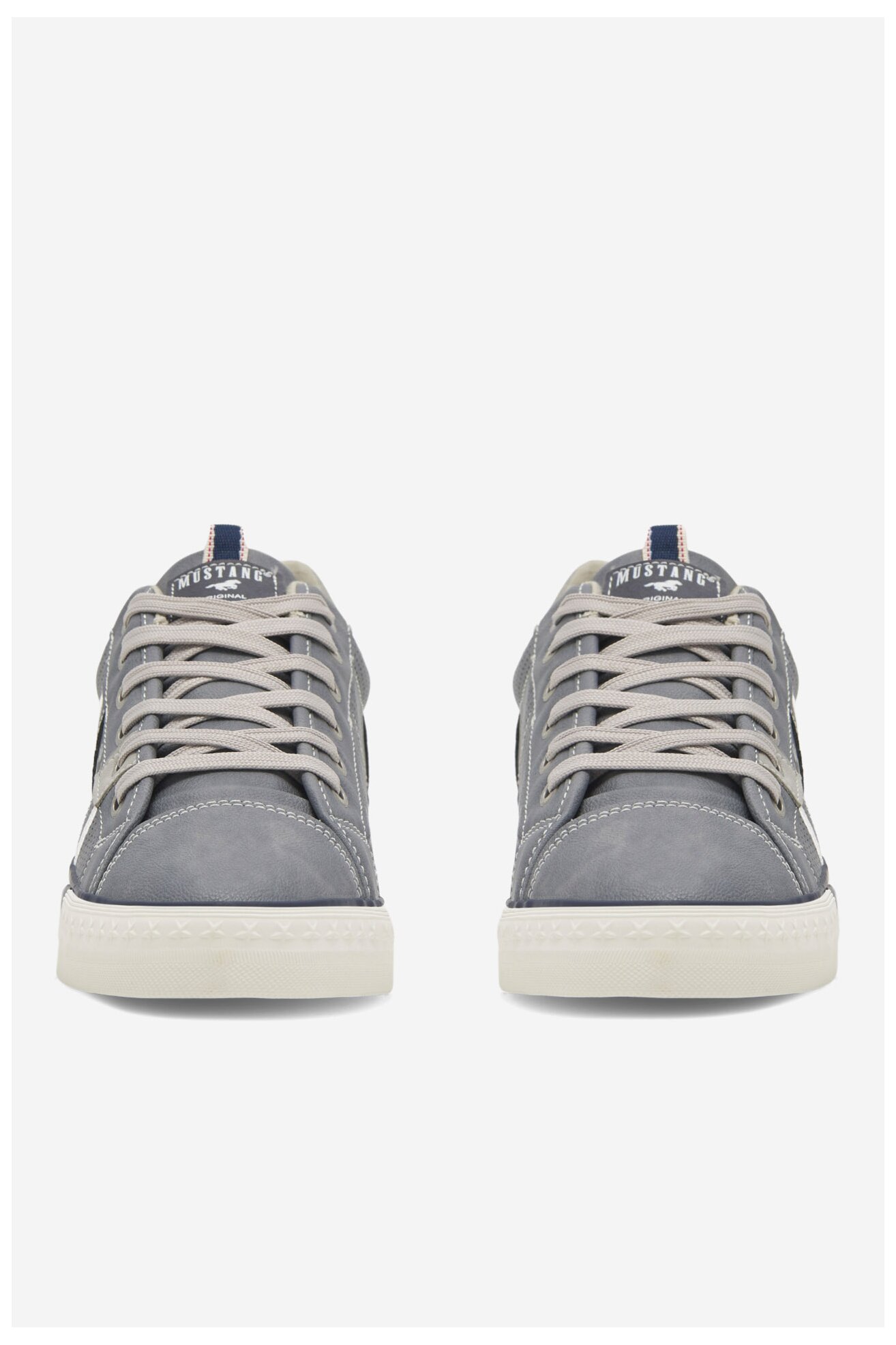 Plátěná obuv Mustang 4072-317 BLANKYTNĚ MODRÁ