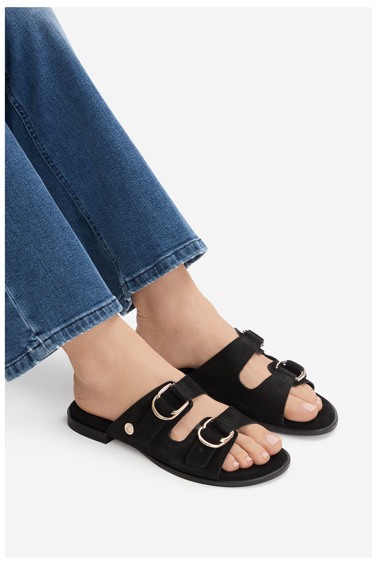 Klapki U.S. POLO ASSN. EO-KATYA001W/6S1 Czarny