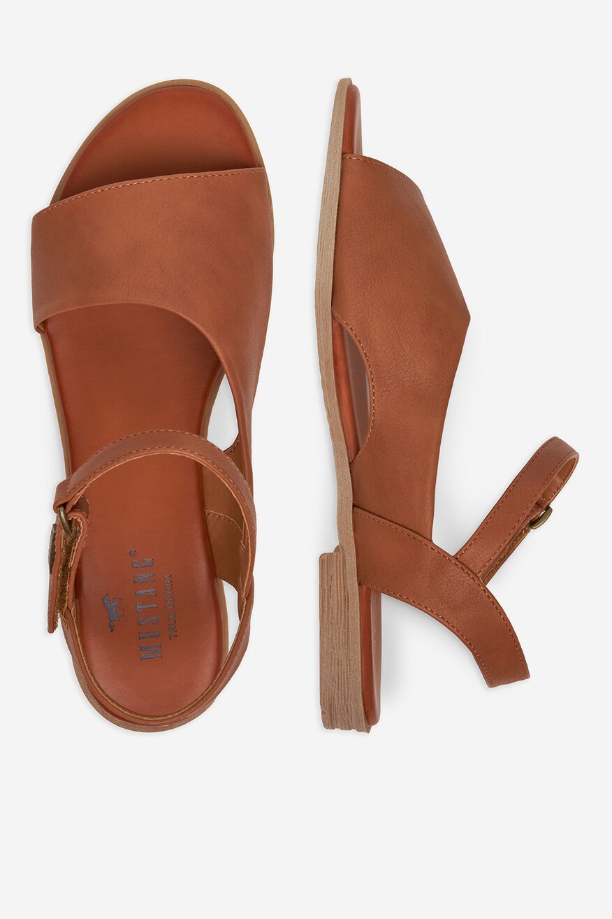 Szandál Mustang VILÁGOSBARNA - 5906751035160