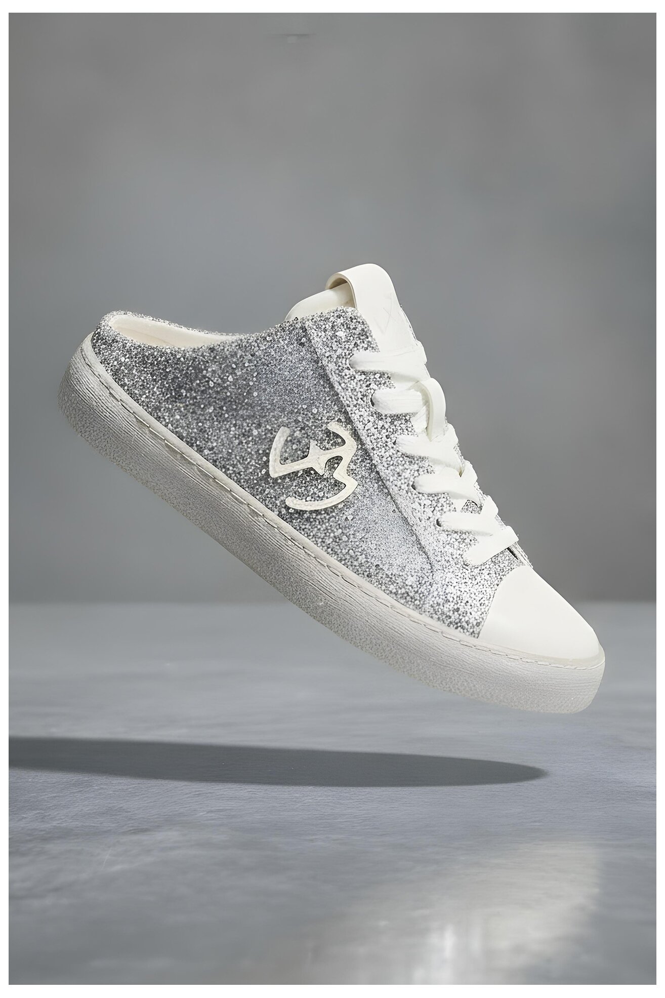 Sneakers EVA MINGE EO-ELLA-WSDR13670-2 Srebrny