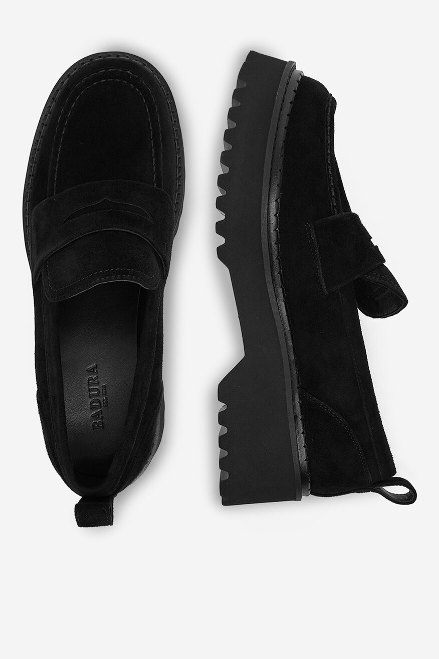 Mocasini Badura NEGRU - 5906751282168