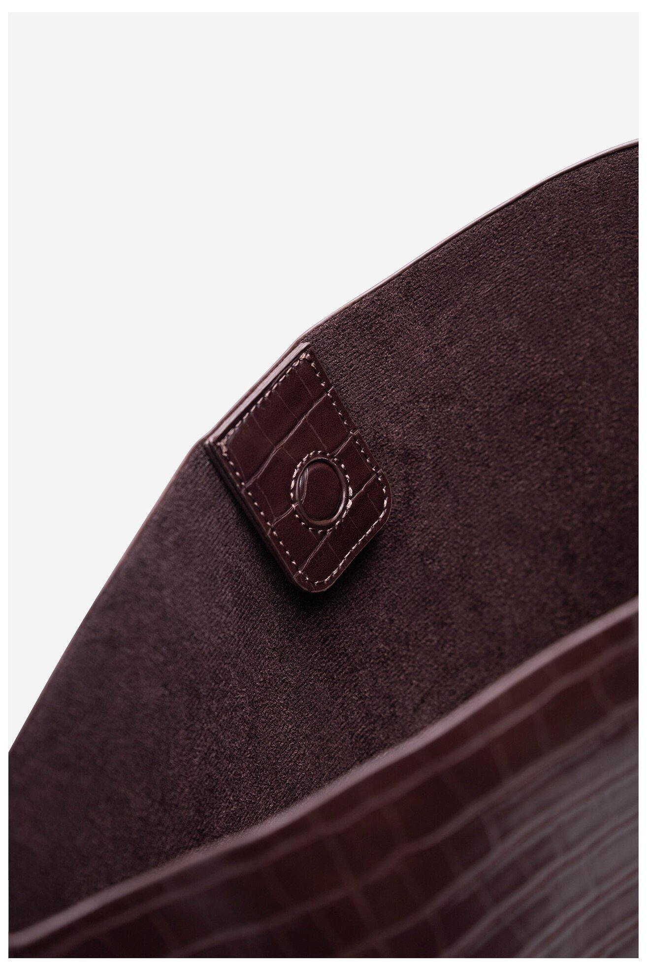 Сумка З Ремінцем Gino Rossi CS7779-CROCO ТЕМНО-КОРИЧНЕВИЙ