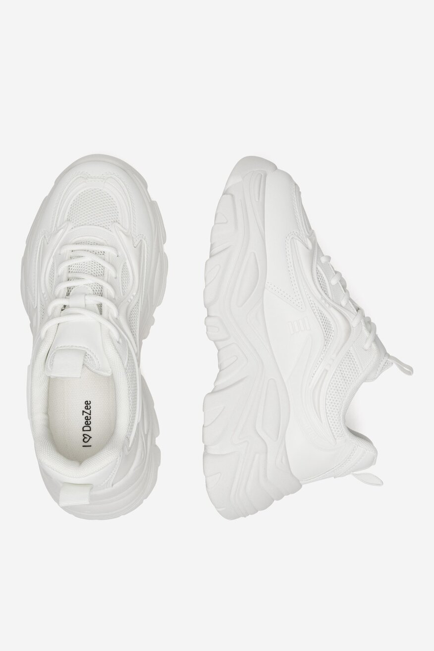 
                Sneakerși DeeZee ALB - 5903698185330