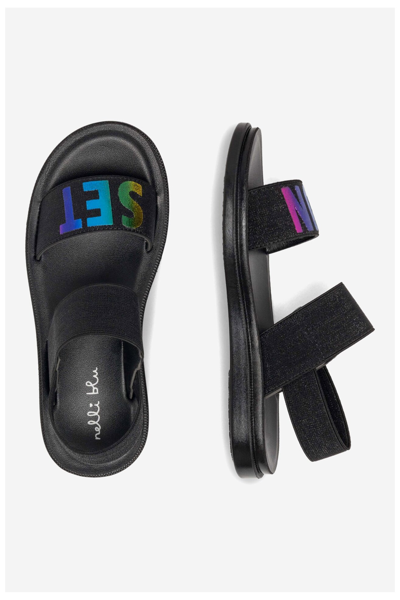 Sandały Nelli Blu CSS20370-00 Czarny