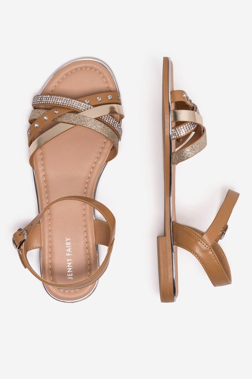 
                Сандали Jenny Fairy ЗЛАТИСТ - 5905588638551