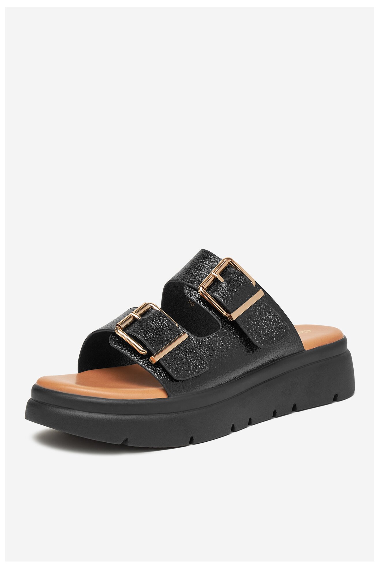 Klapki Clara Barson H3T9409-6 Czarny