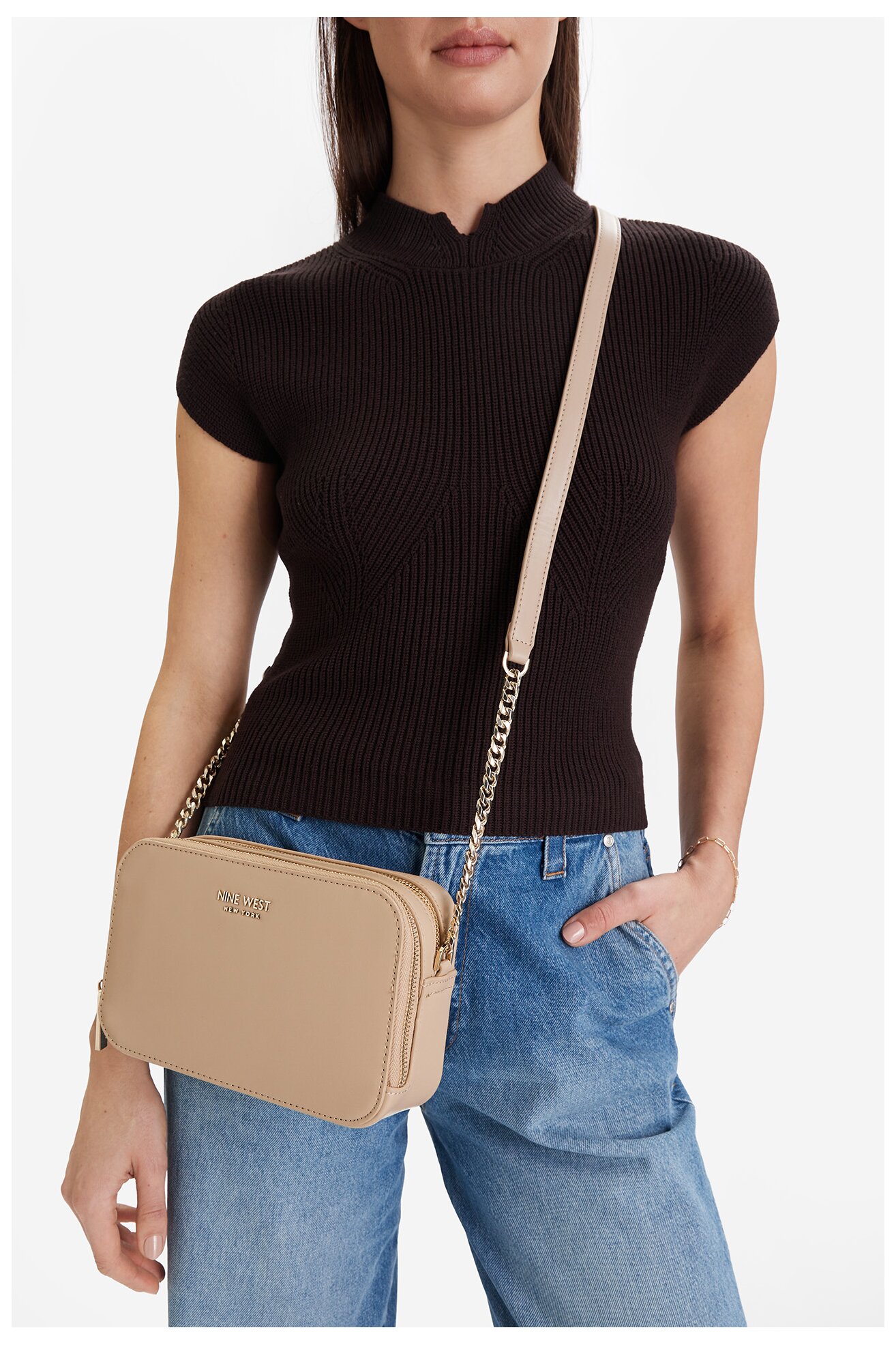 Torba NINE WEST CEO-MYRA-KY256 BEŽ