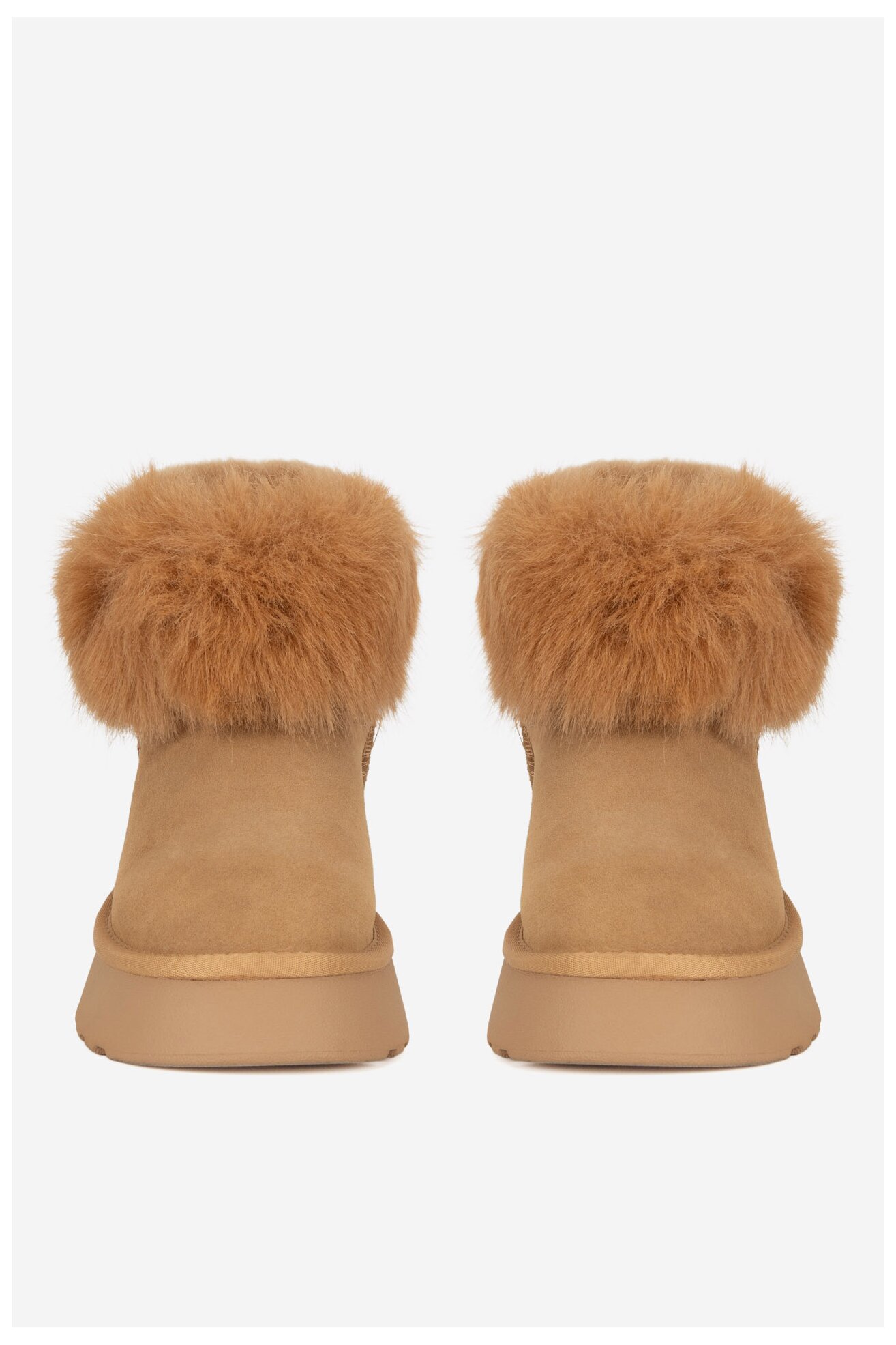 Kratke čizme Badura WFA3081-1 KAMEL