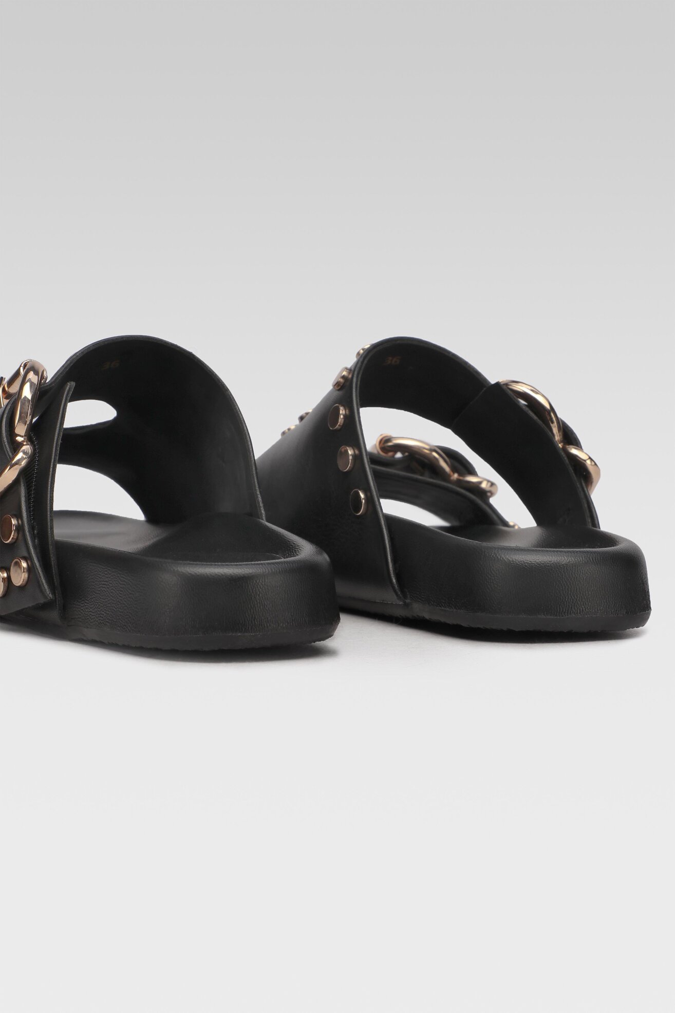 Klapki Gino Rossi LMS-A95 Czarny