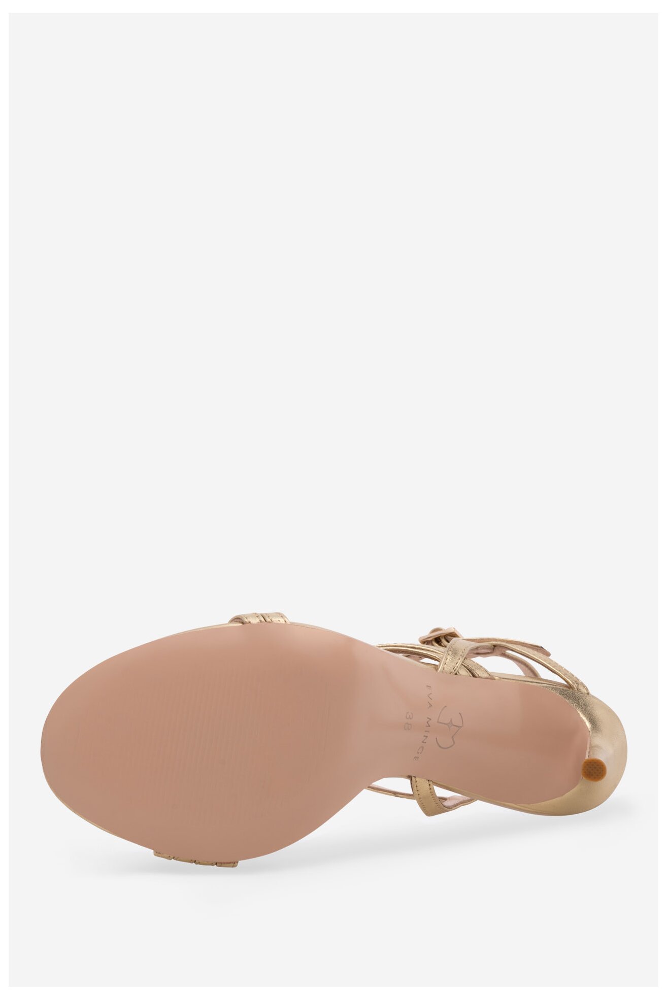 Сандали EVA MINGE CATHERINE-S9050-118 ЗЛАТИСТ