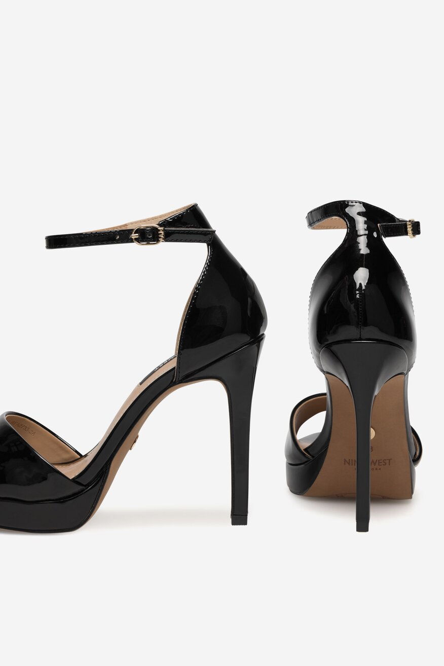 Sandály NINE WEST ČERNÁ - 5905588573951